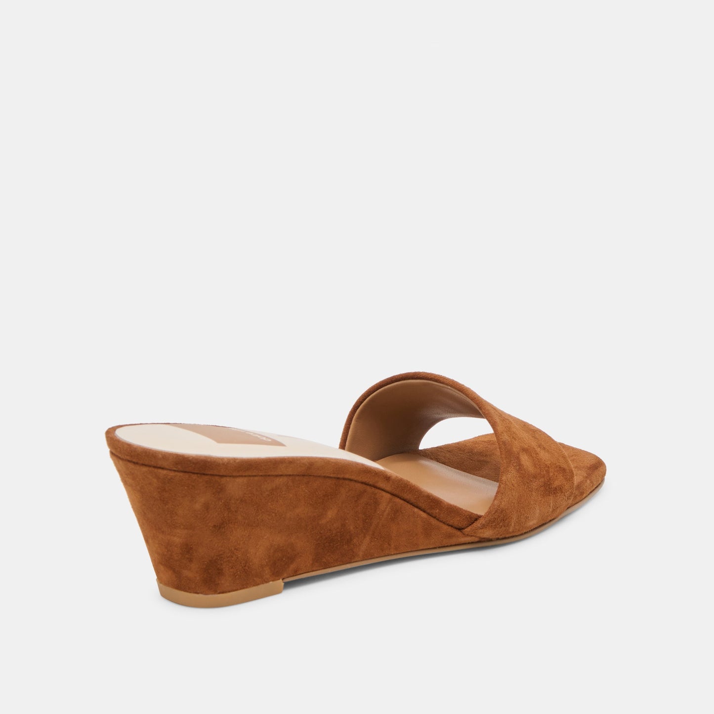Dolce Vita Qaily Wide Brown Suede Wedges