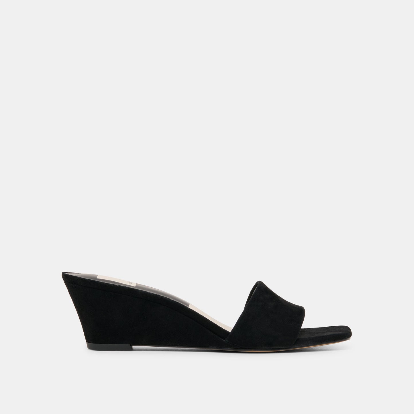 Dolce Vita Qaily Onyx Suede Wedges