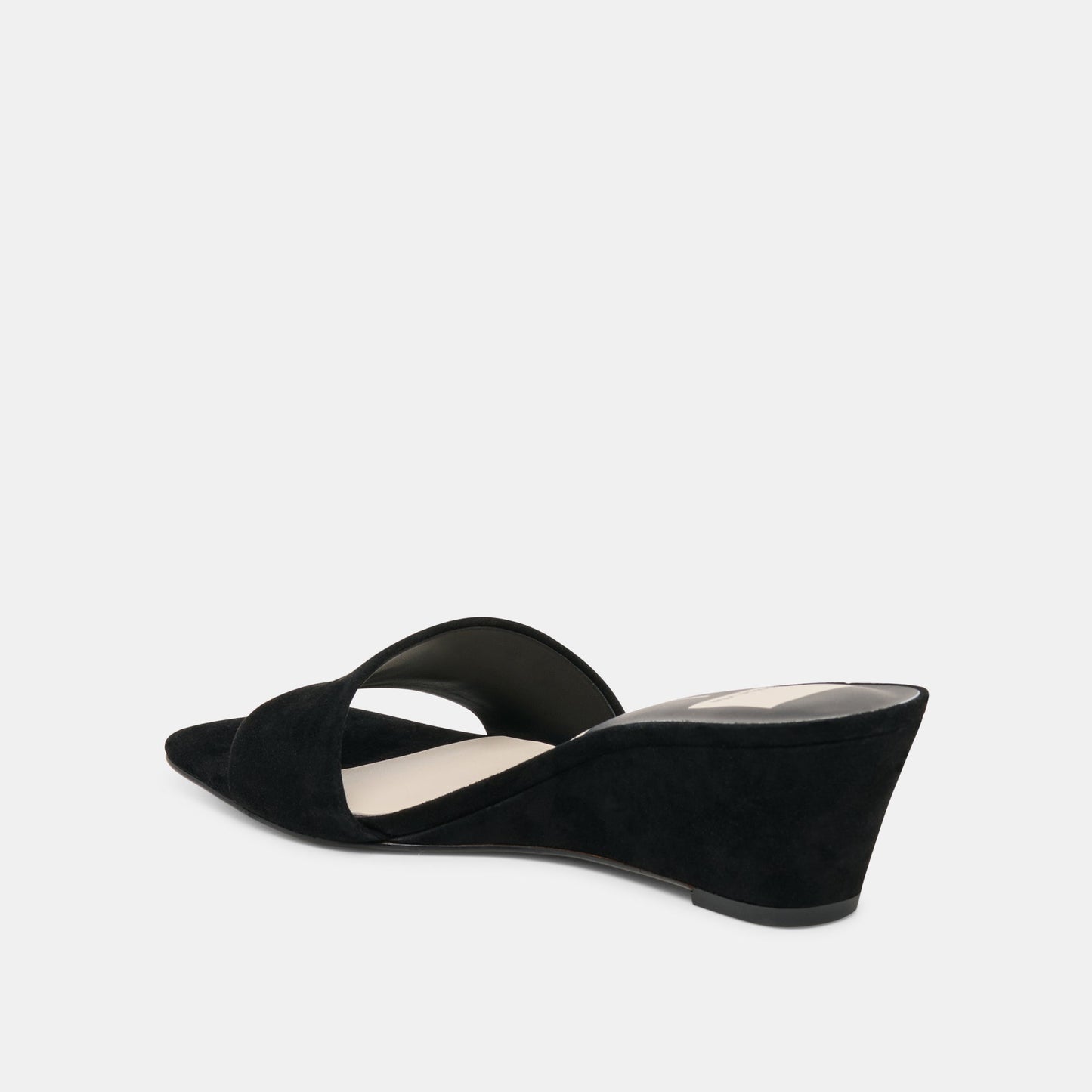Dolce Vita Qaily Onyx Suede Wedges