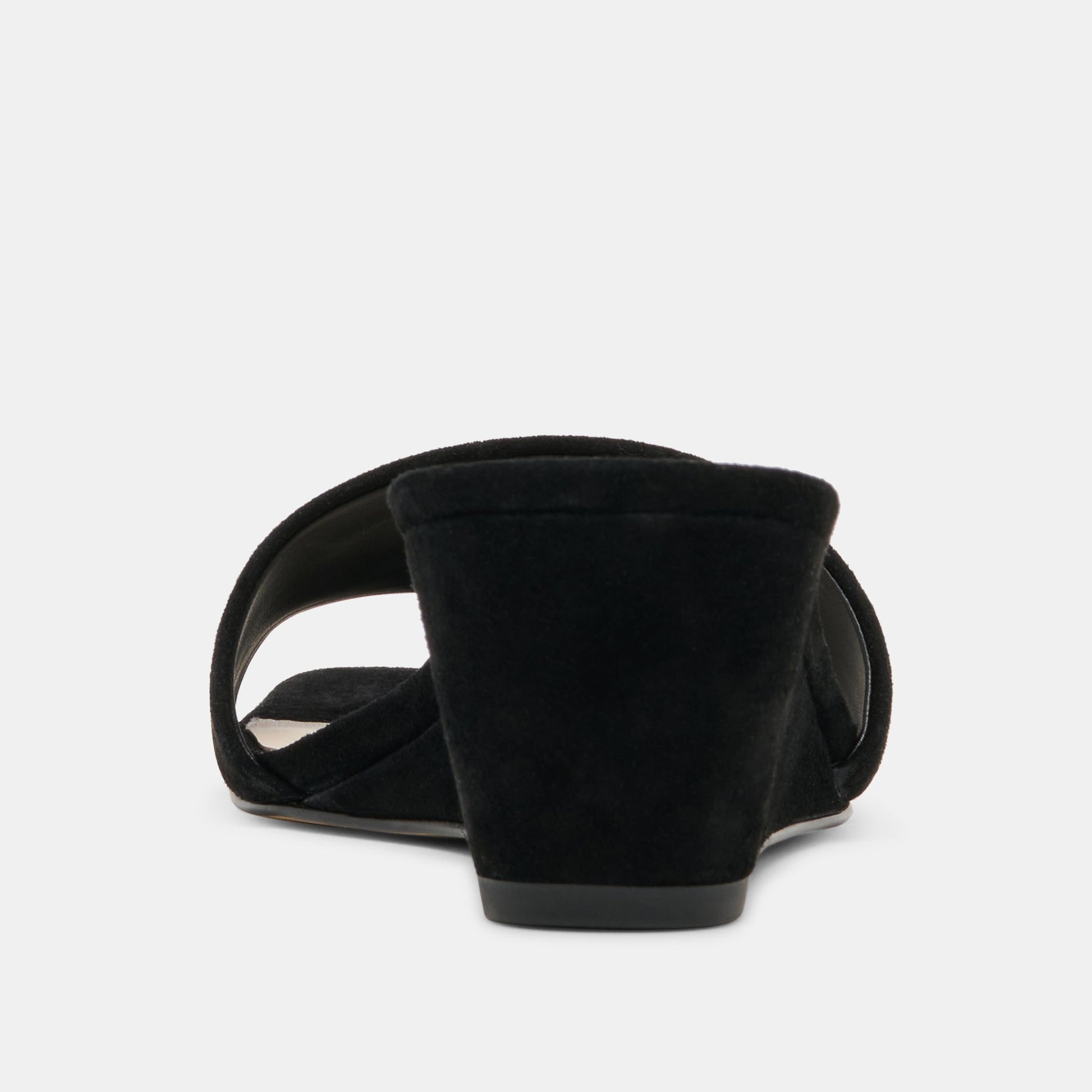 Dolce Vita Qaily Onyx Suede Wedges