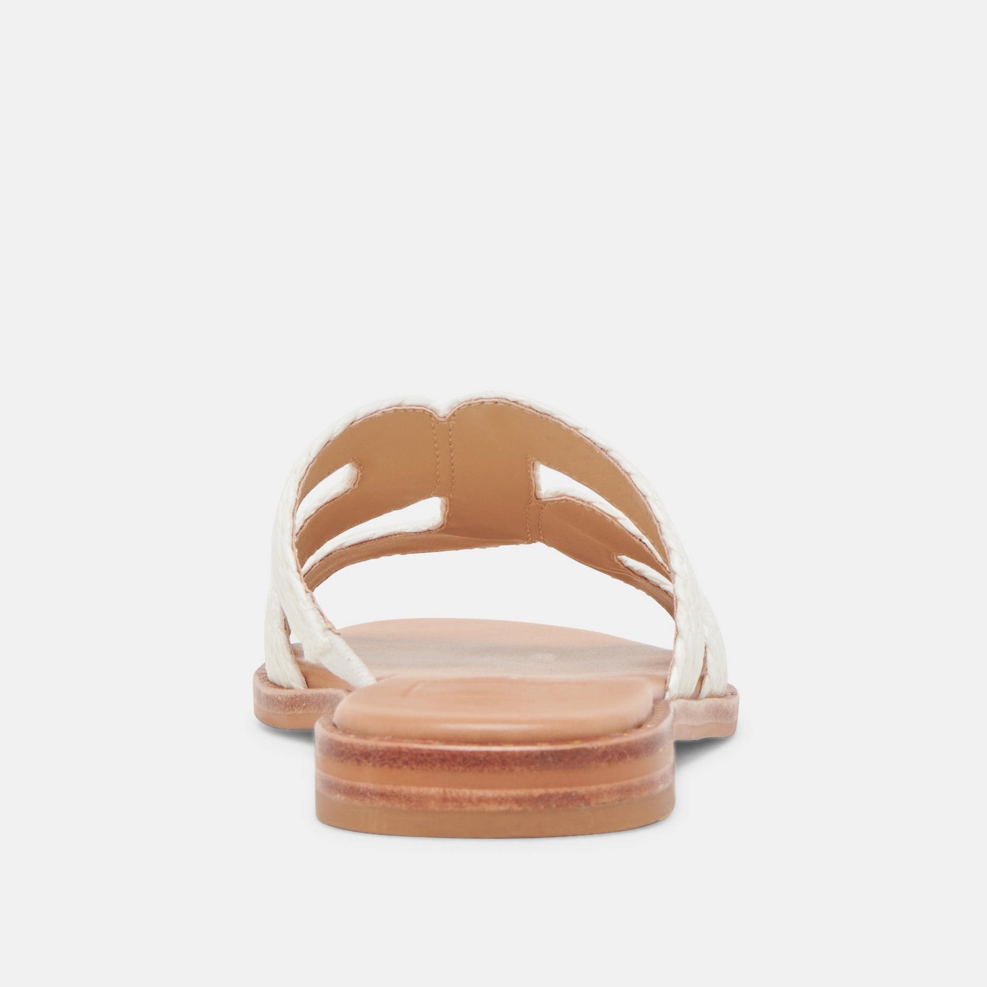 Dolce Vita EMON WIDE SANDALS WHITE RAFFIA
 – Dolce Vita