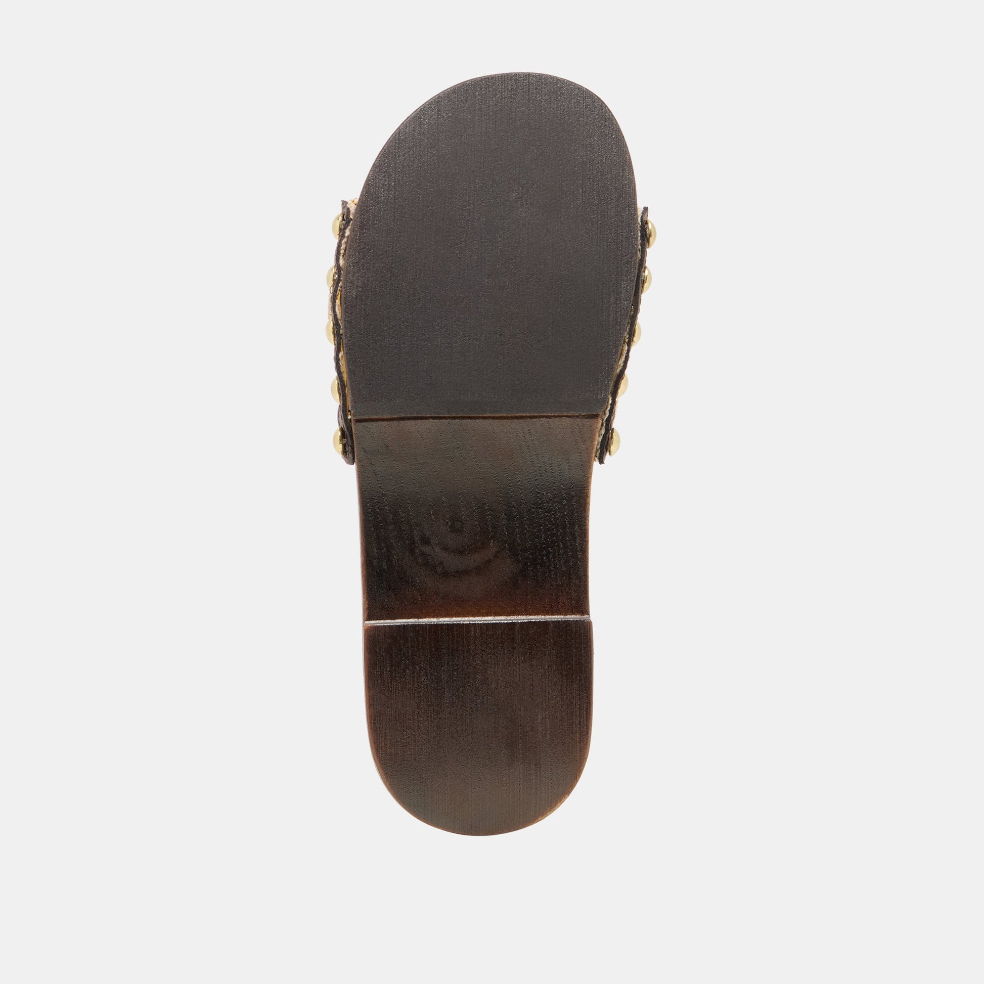 Dolce Vita SHERY Natural Raffia Open-Toe Buckle Wood Sole Sandals