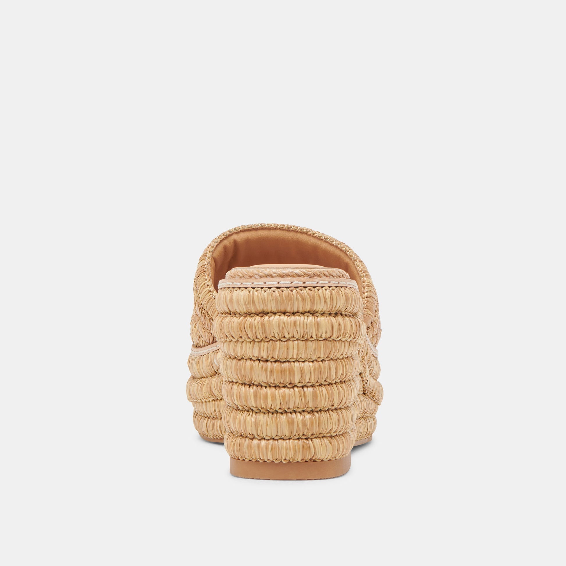 Dolce Vita Throne Wide Lt Natural Raffia Wedges