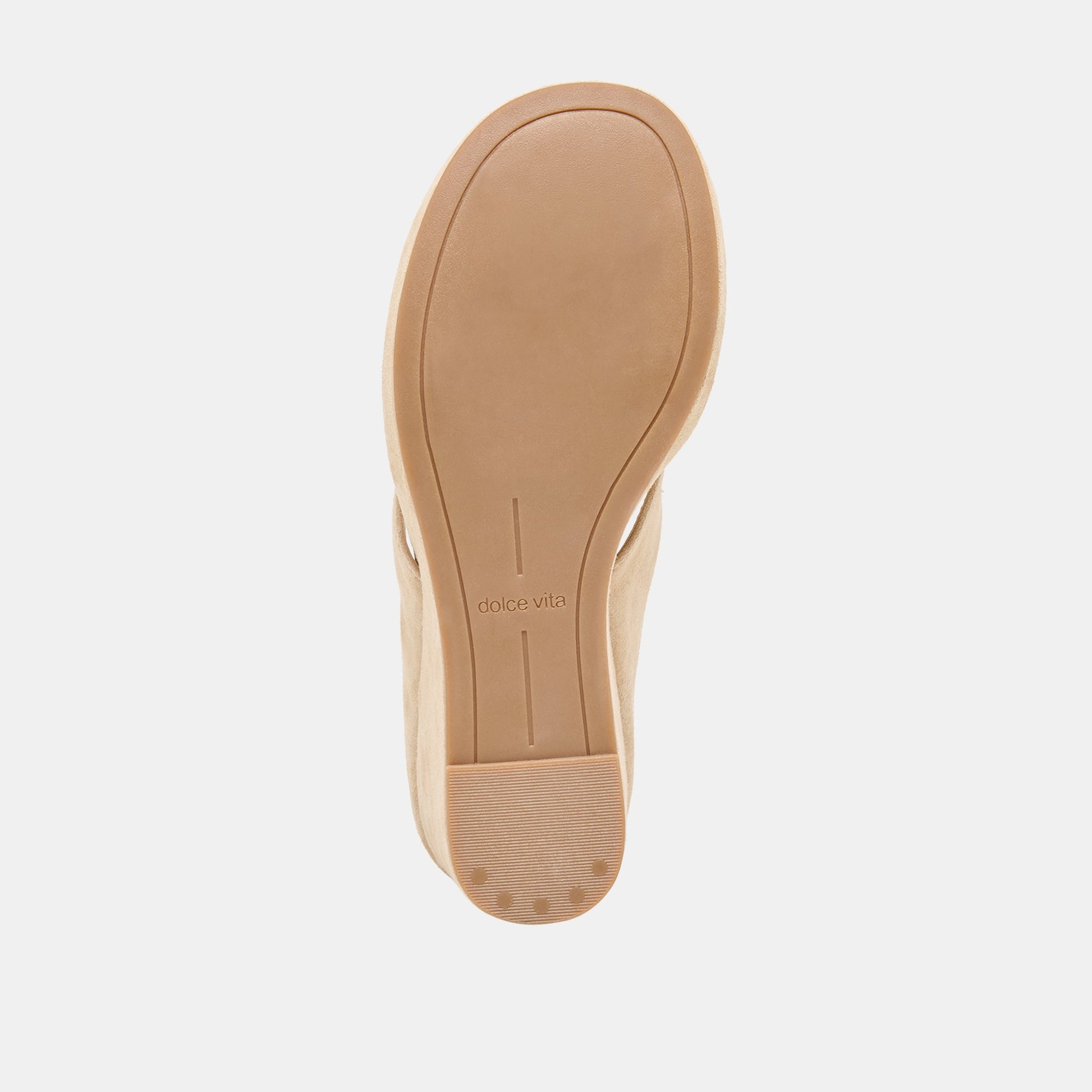 Dolce Vita Hinna Camel Suede Wedges