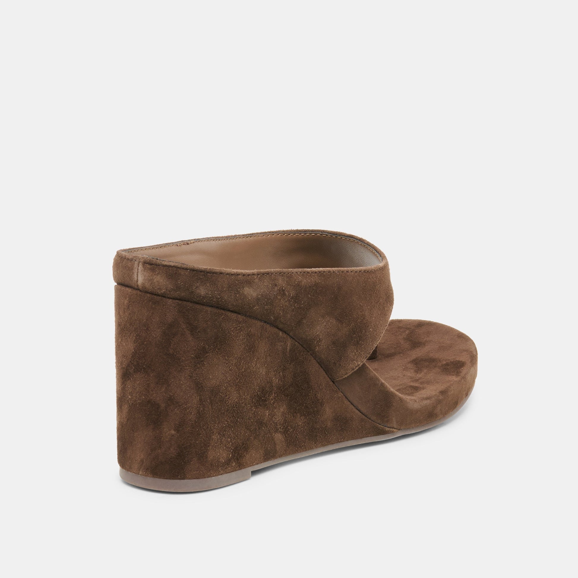 Dolce Vita Hinna Dk Brown Suede Wedges