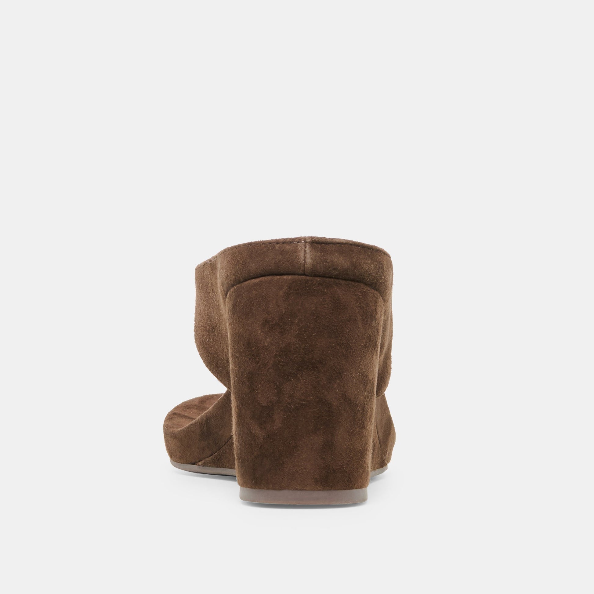 Dolce Vita Hinna Dk Brown Suede Wedges