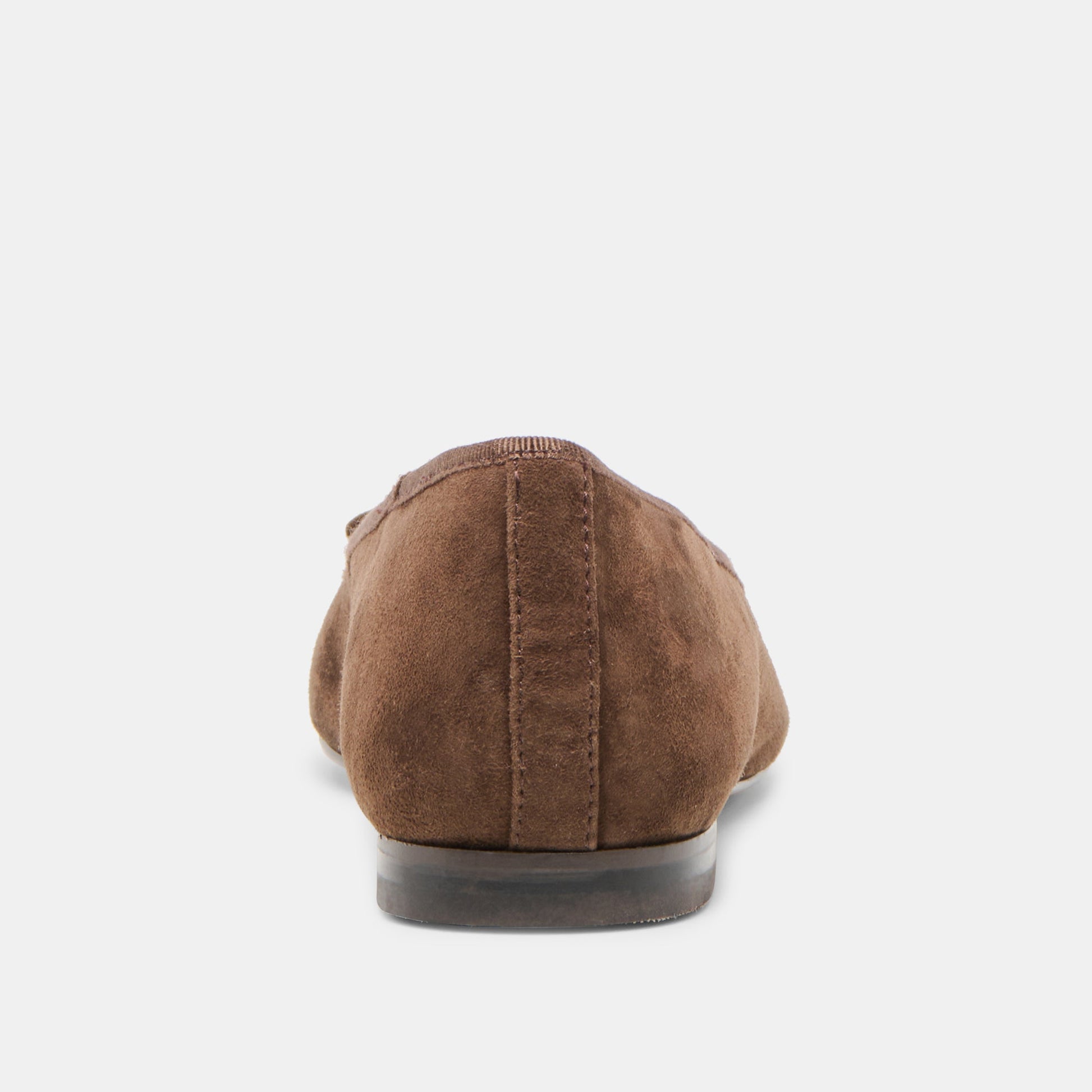 Dolce Vita Ritla Wide Dk Brown Suede Ballet Flats