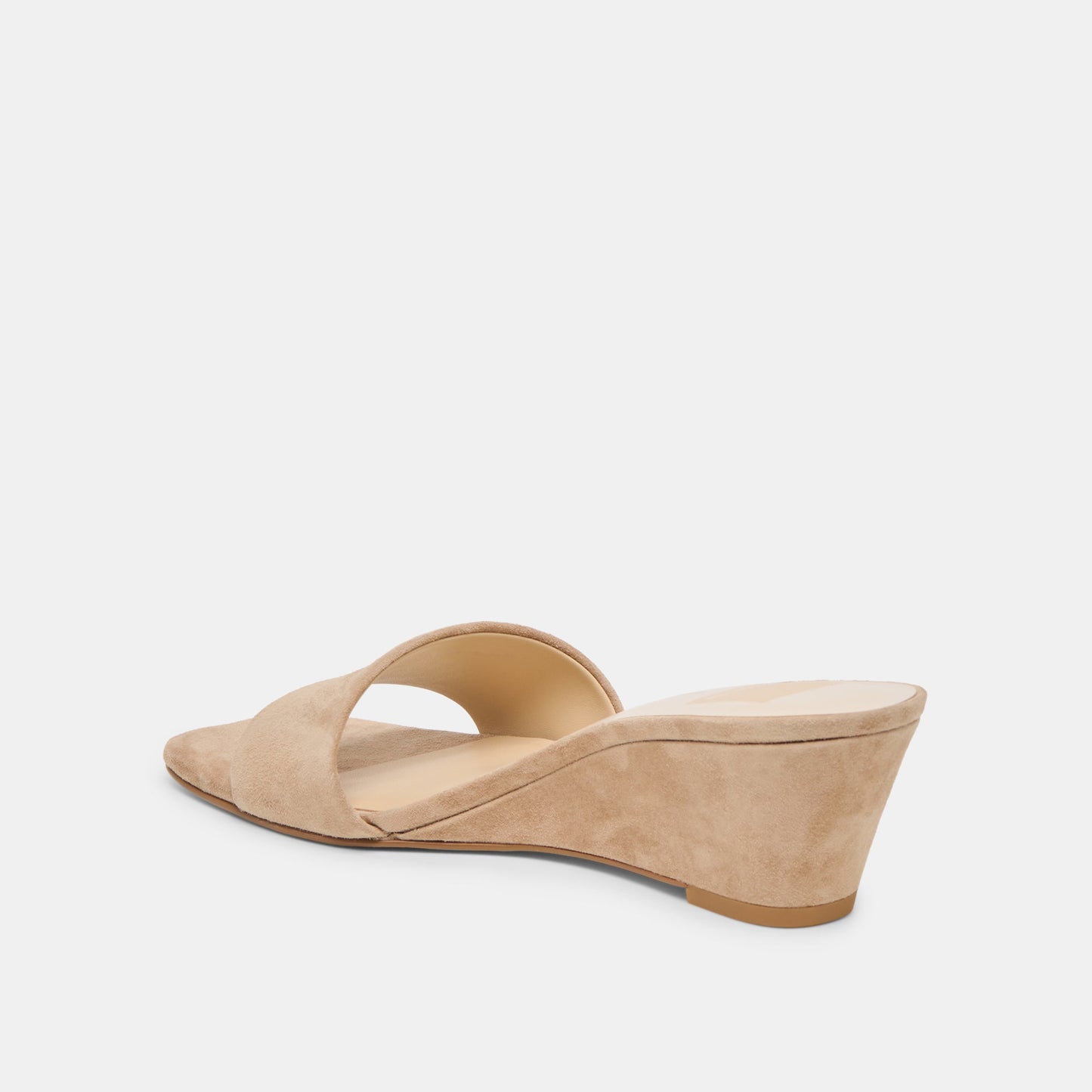 Dolce Vita Qaily Wide Camel Suede Wedges