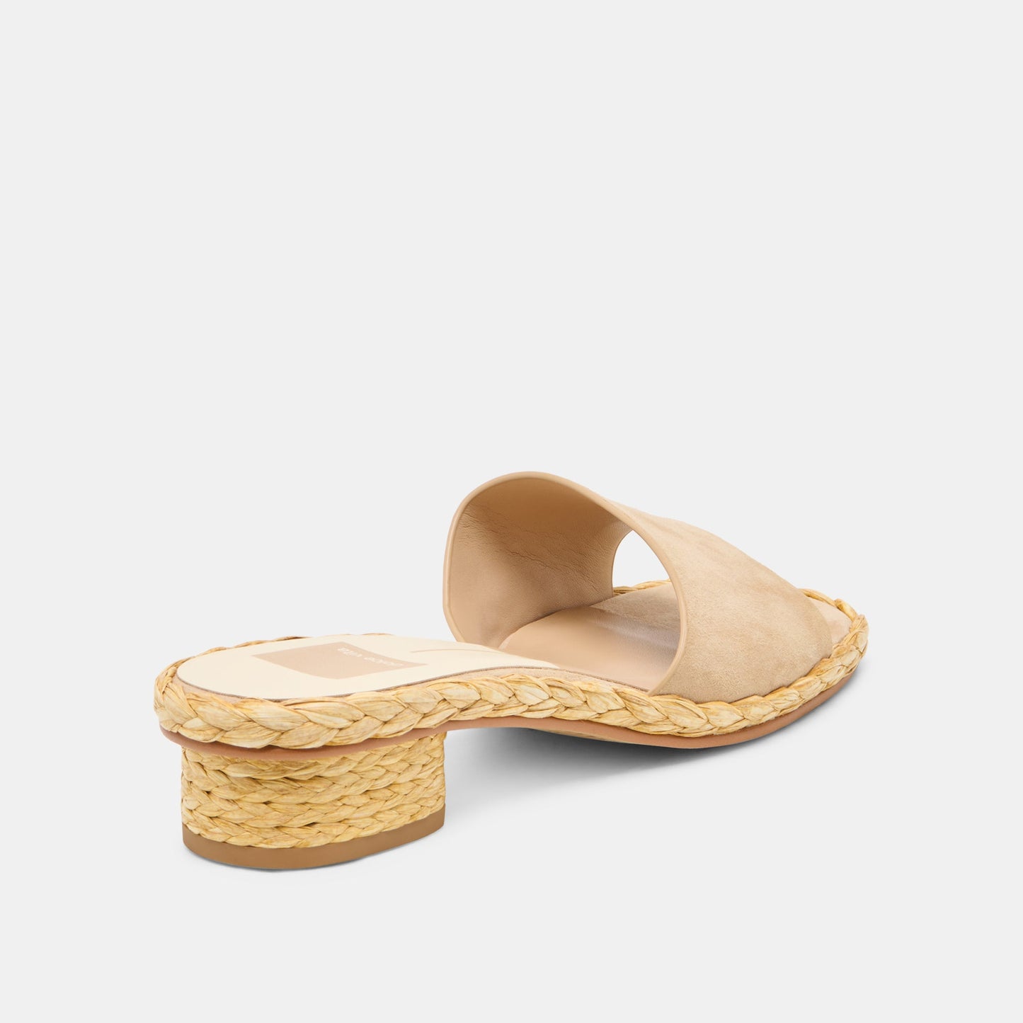Dolce Vita Dixi Wide Camel Suede Sandals