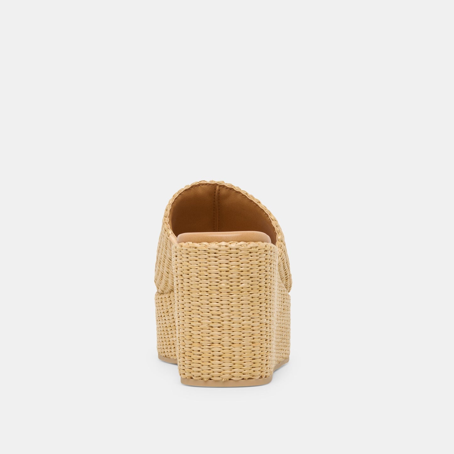 Dolce Vita Joclyn Wide Lt Natural Raffia Wedges