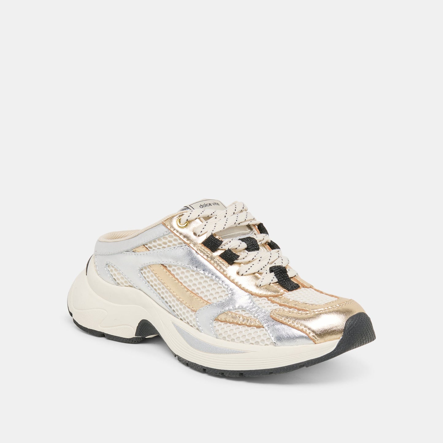 Dolce Vita SWAYZY Metallic Multi Leather Platform Slip-on Sneakers