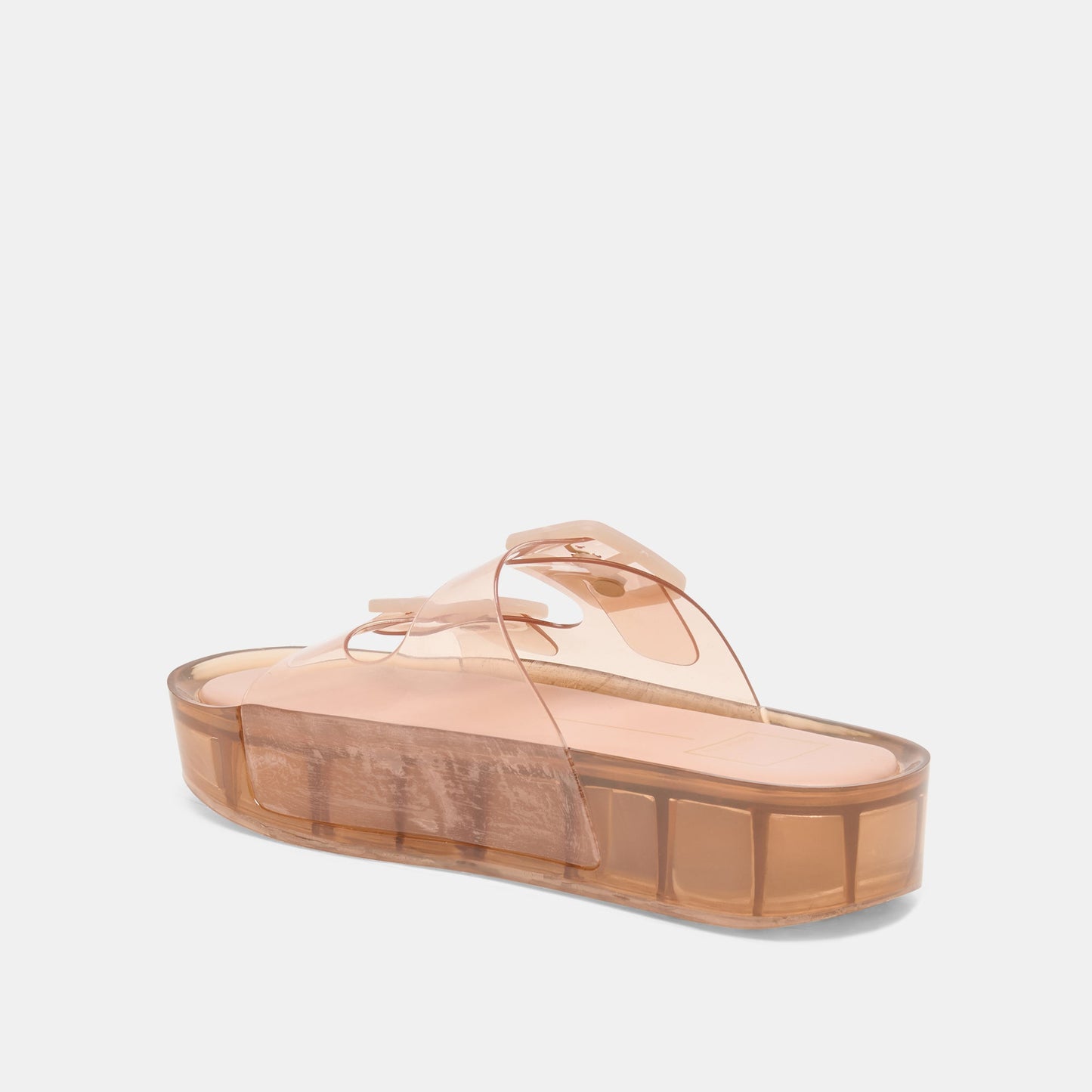 Dolce Vita JULIO X Mocha Vinyl Jelly Platform Sandals