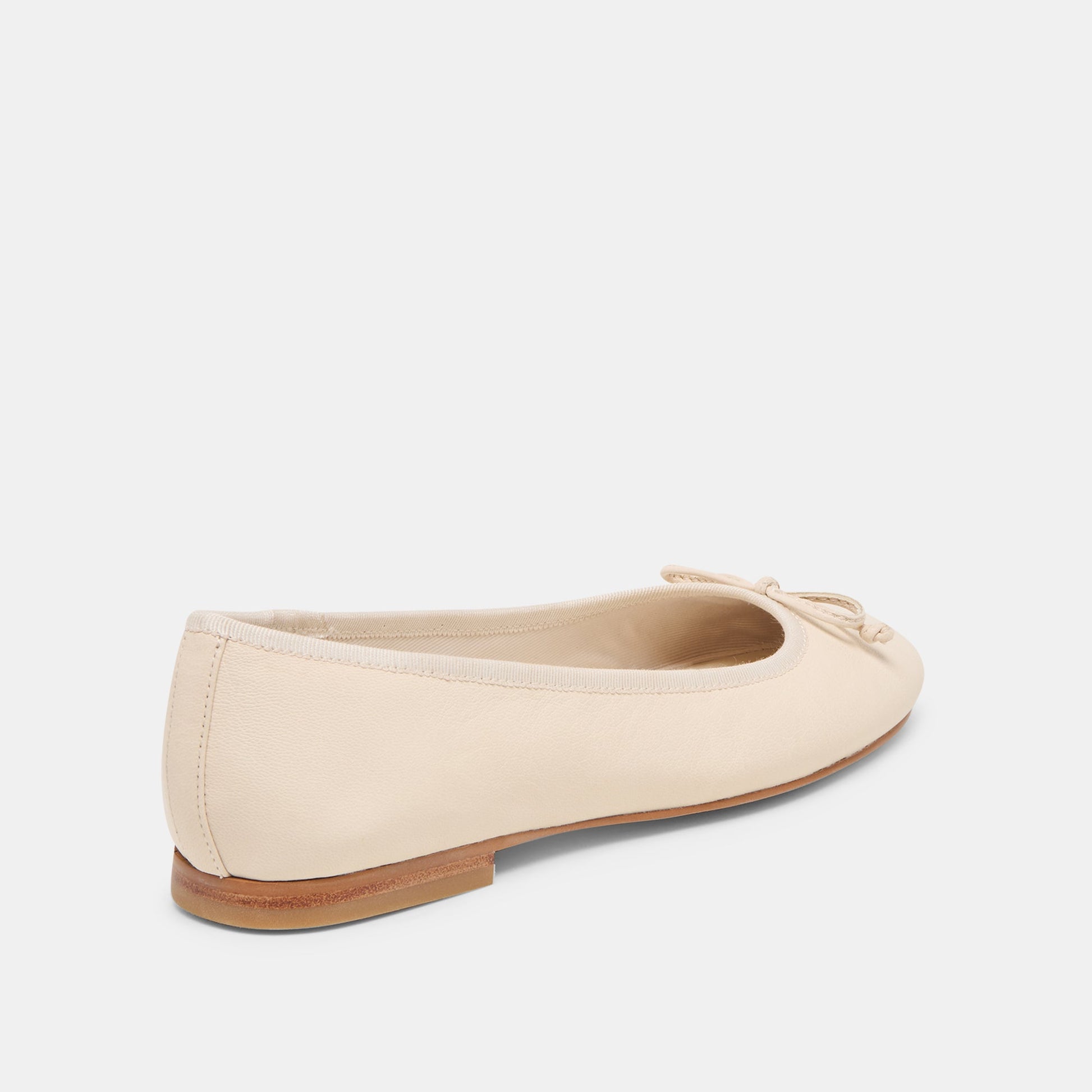Dolce Vita Ritla Wide Bone Leather Ballet Flats