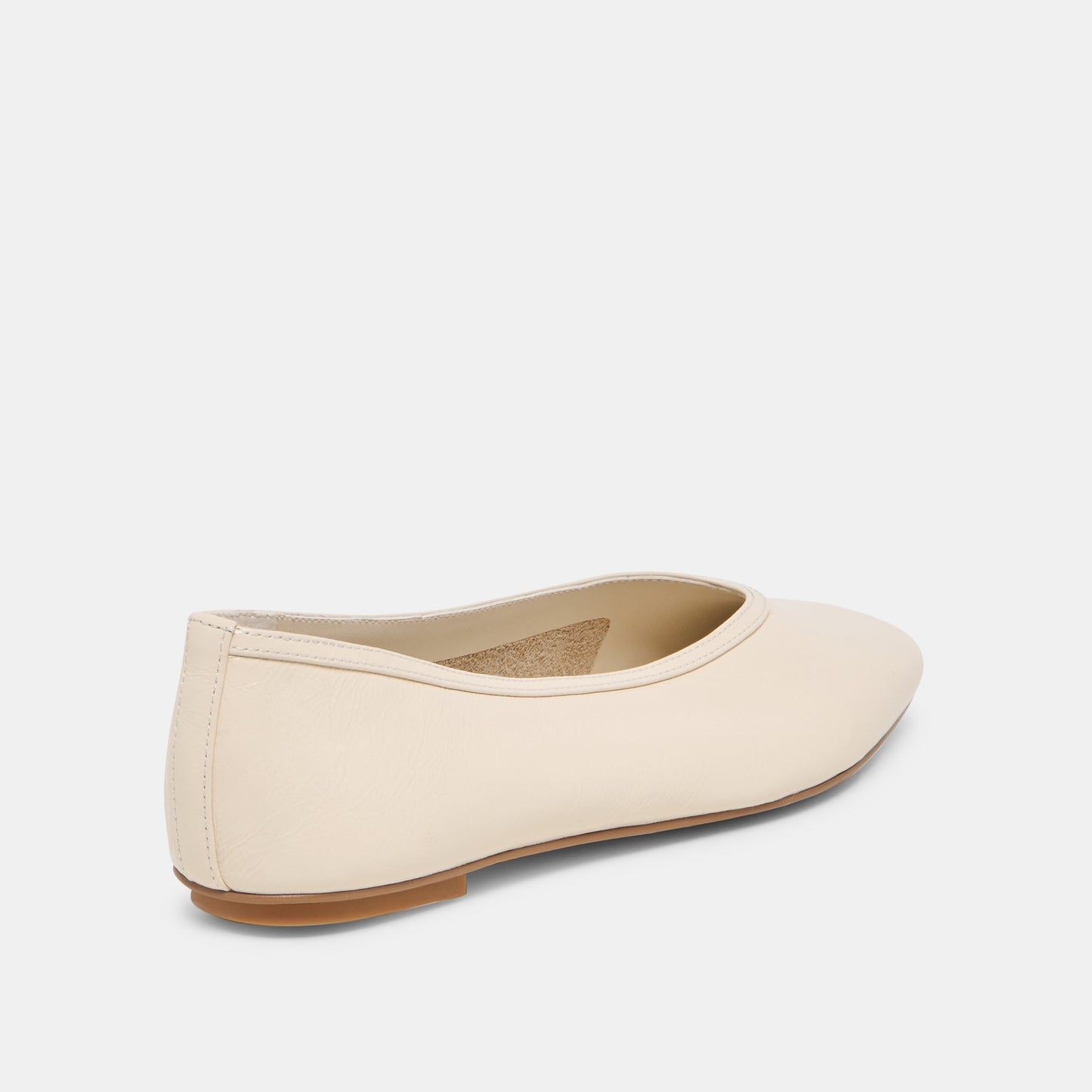 Dolce Vita CARET Bone Leather Pointed-Toe Ballet Flats