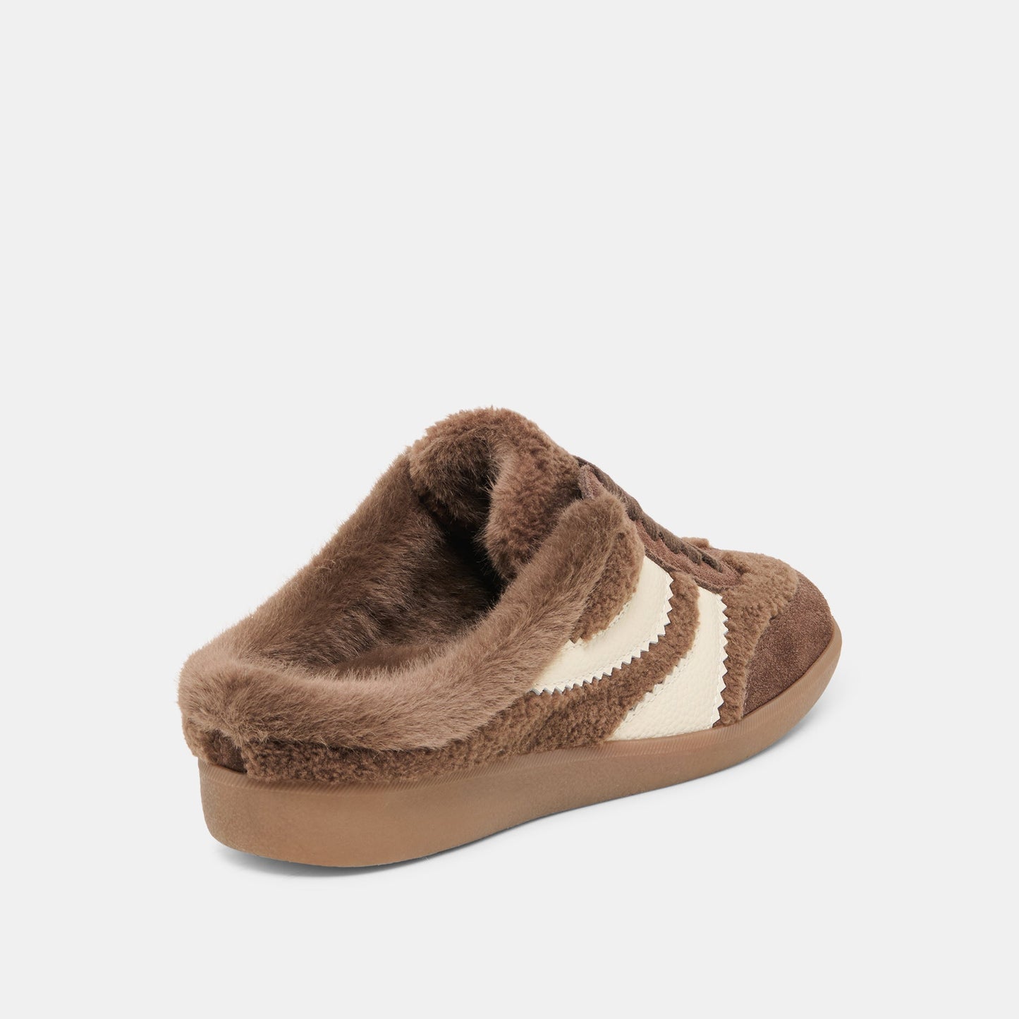 Dolce Vita Merit Slide Plush Dk Brown Plush Sneakers