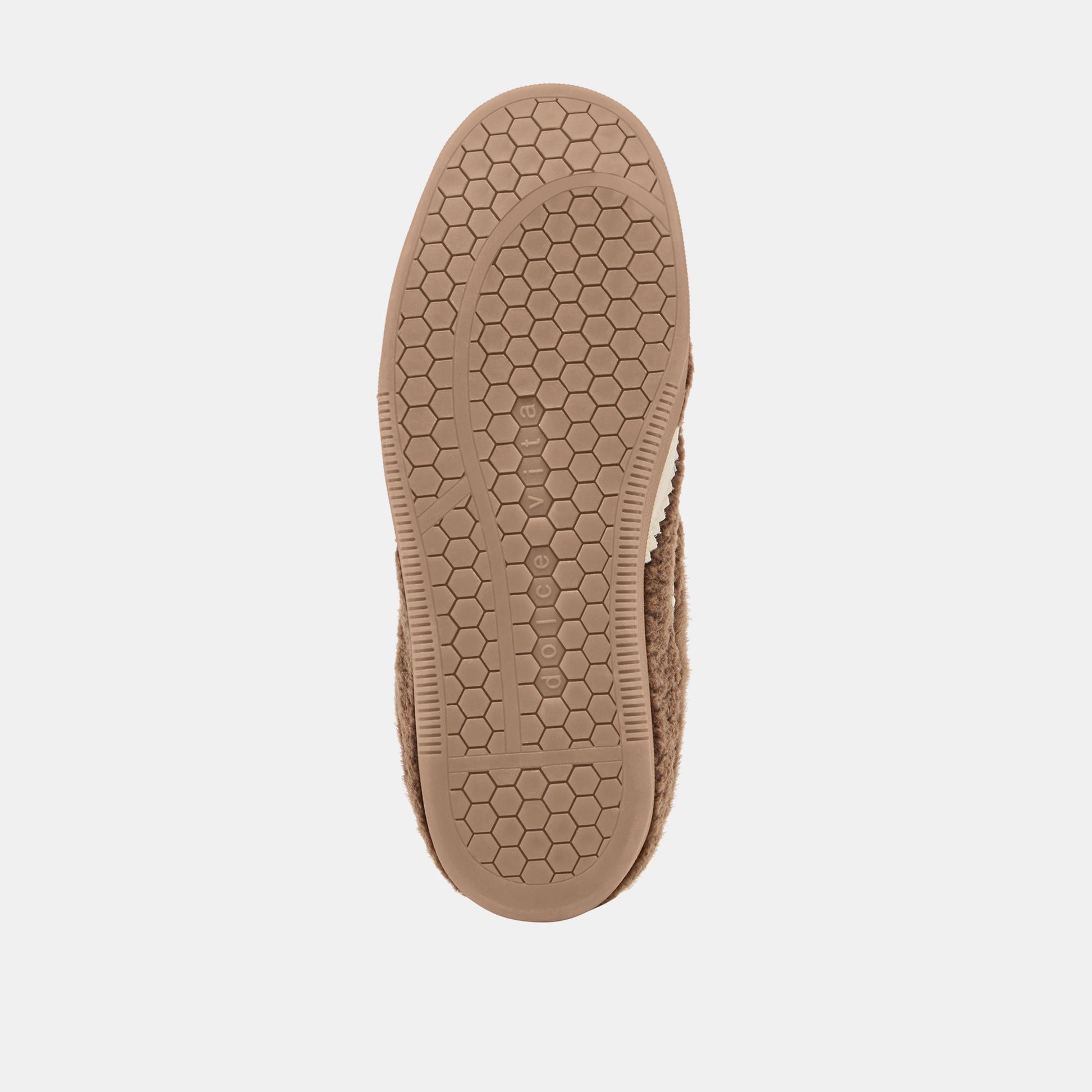 Dolce Vita Merit Slide Plush Dk Brown Plush Sneakers