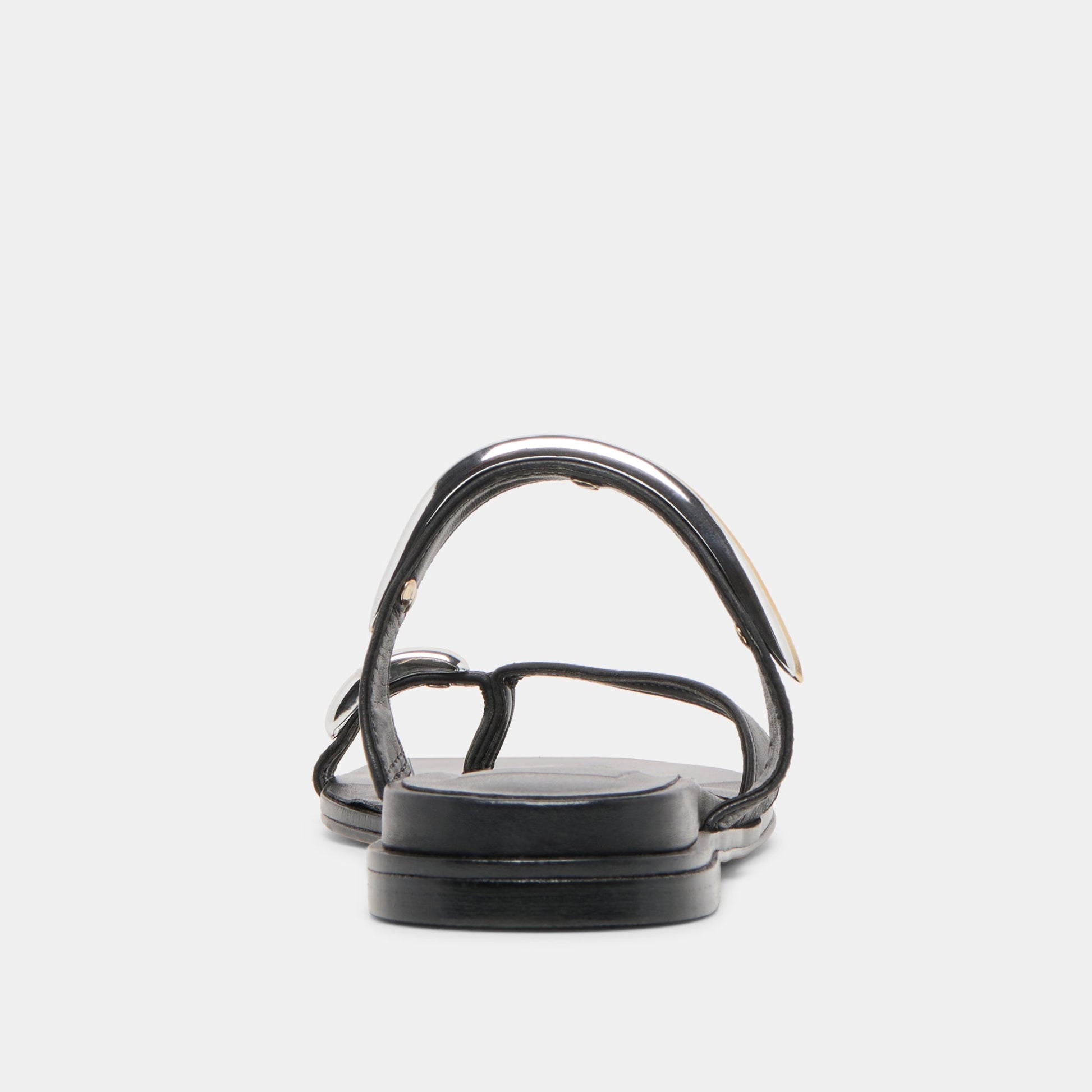 Dolce Vita Tarina Black Leather Sandals