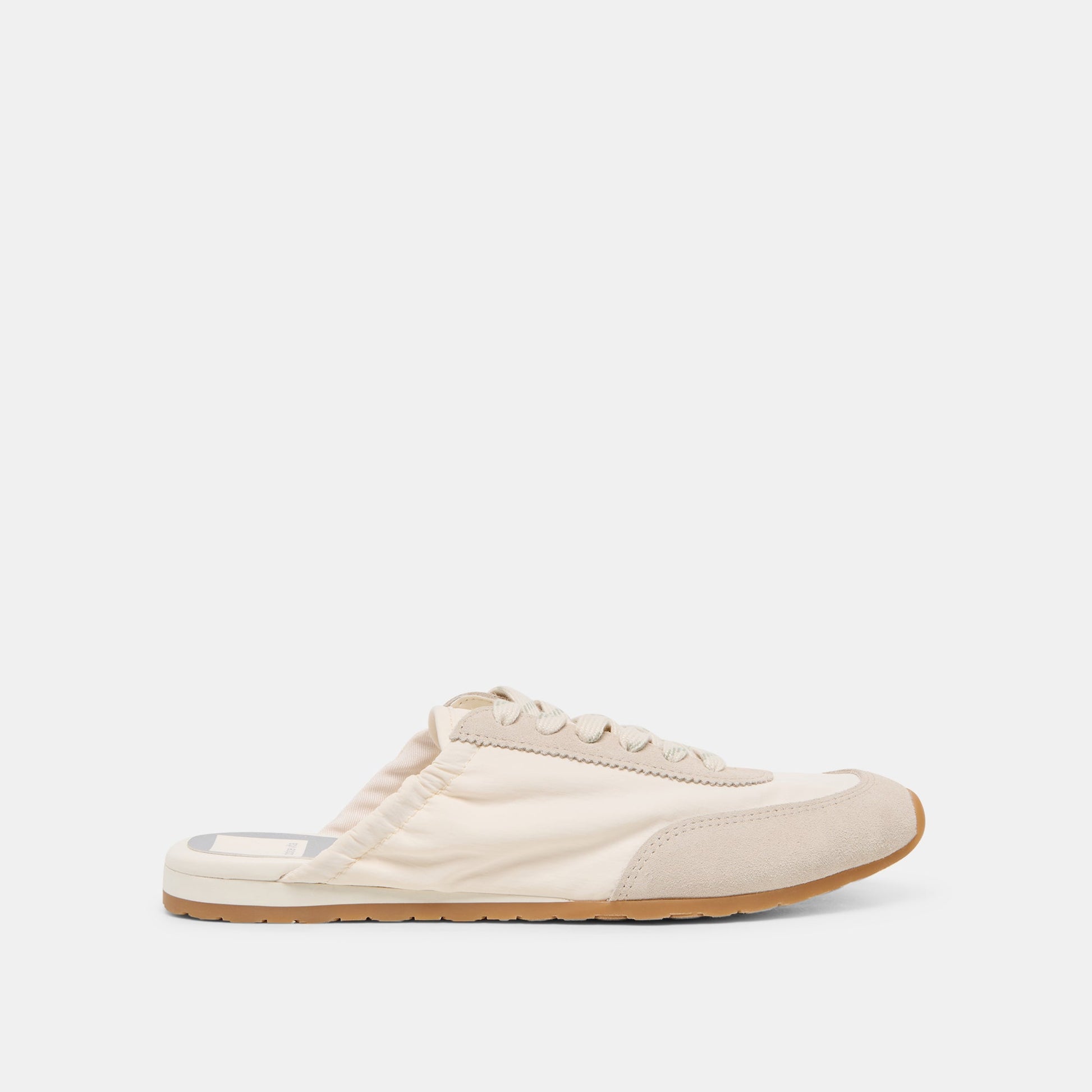 Dolce Vita Daris White Nylon Sneakers
