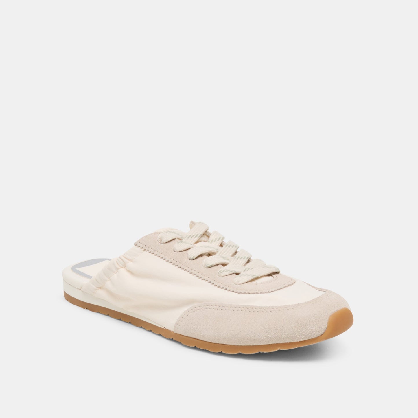 Dolce Vita Daris White Nylon Sneakers