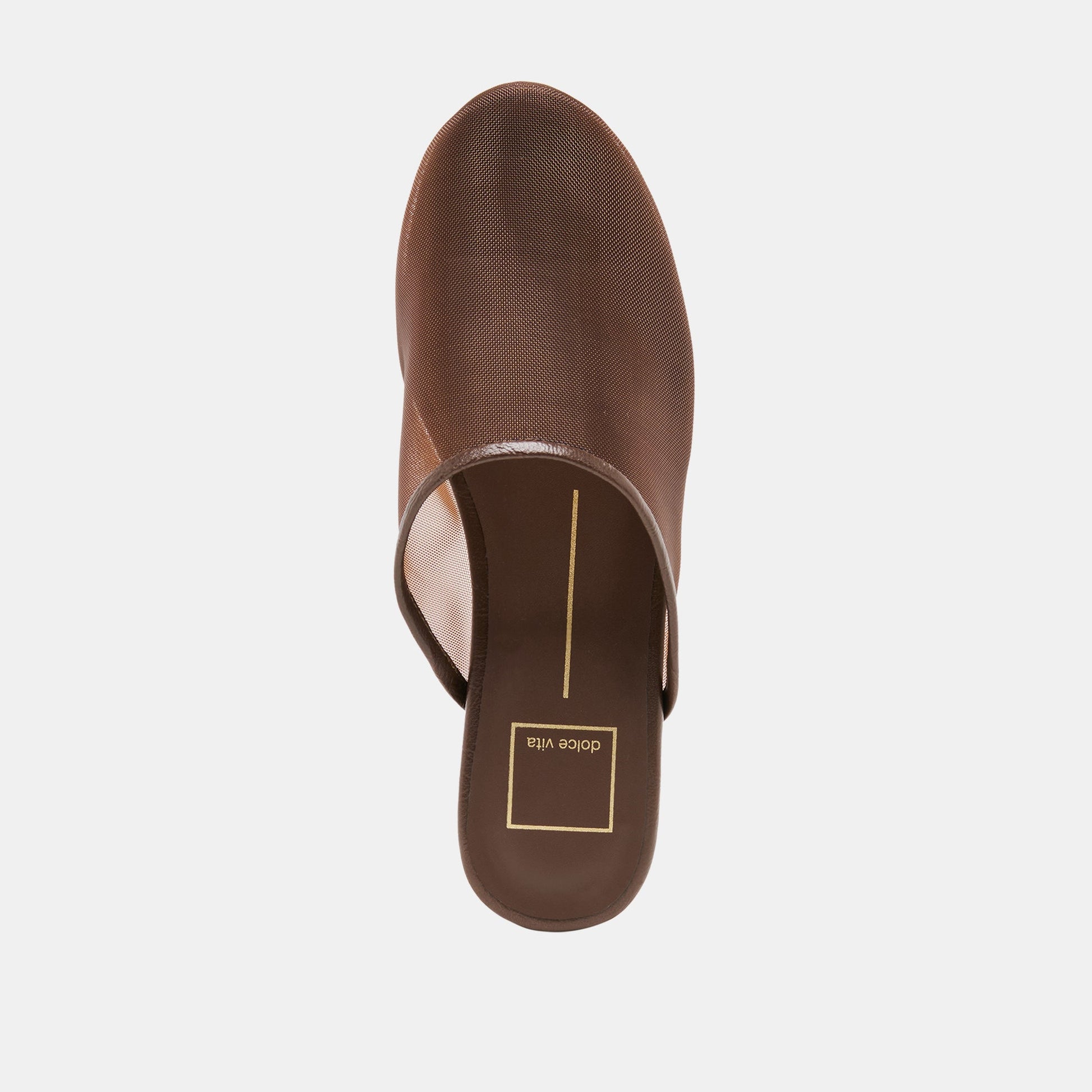 Dolce Vita Geni Chocolate Mesh Flats