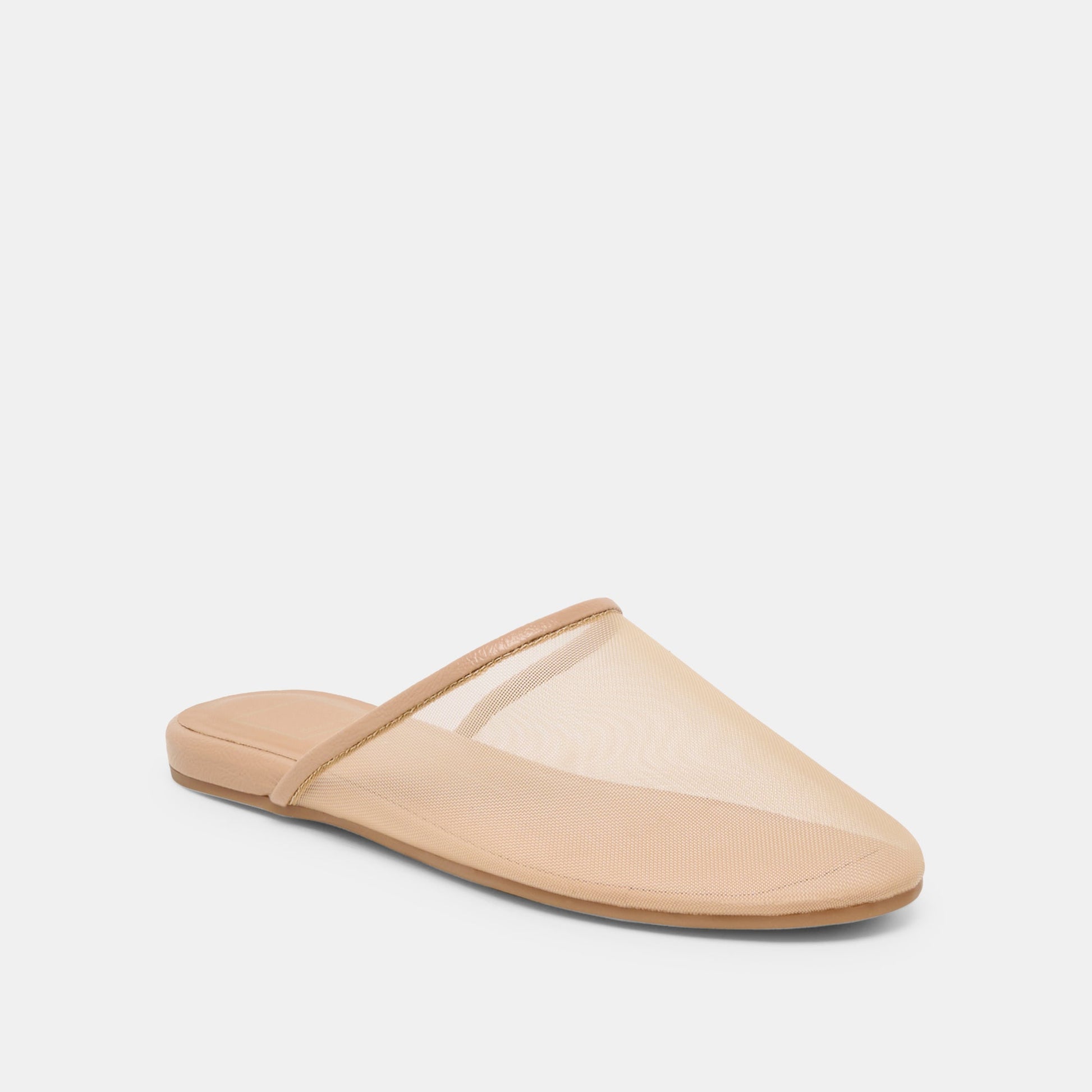 Dolce Vita Geni Lt Tan Mesh Flats