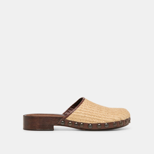 Dolce Vita Alanis Lt Natural Raffia Flats
