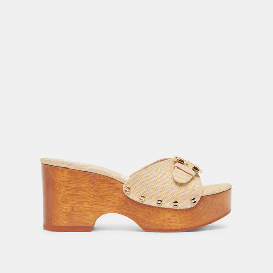 Dolce Vita YALAH HEELS LT NATURAL RAFFIA
 – Dolce Vita
