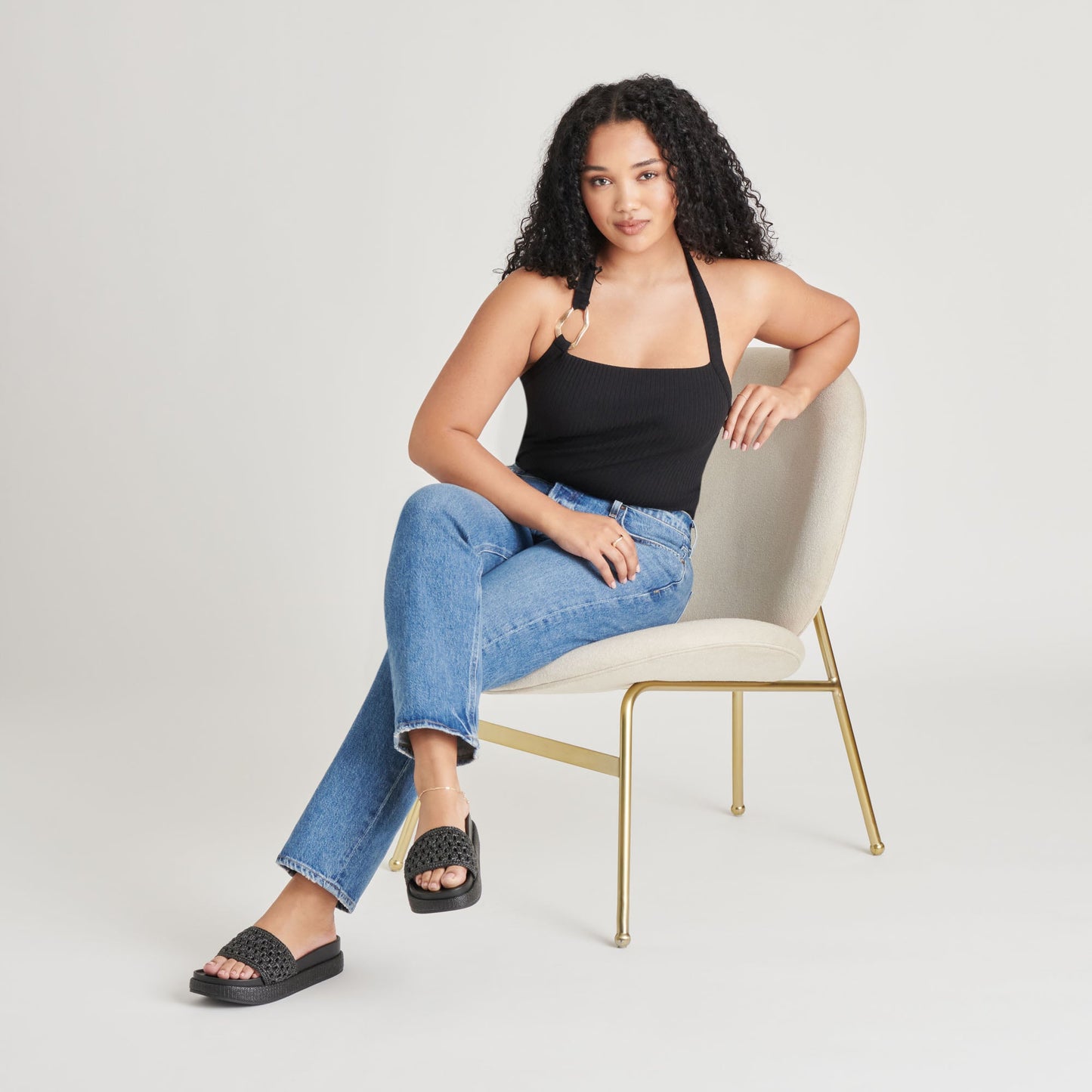 Dolce Vita SIDONA SANDALS ONYX RAFFIA
 – Dolce Vita