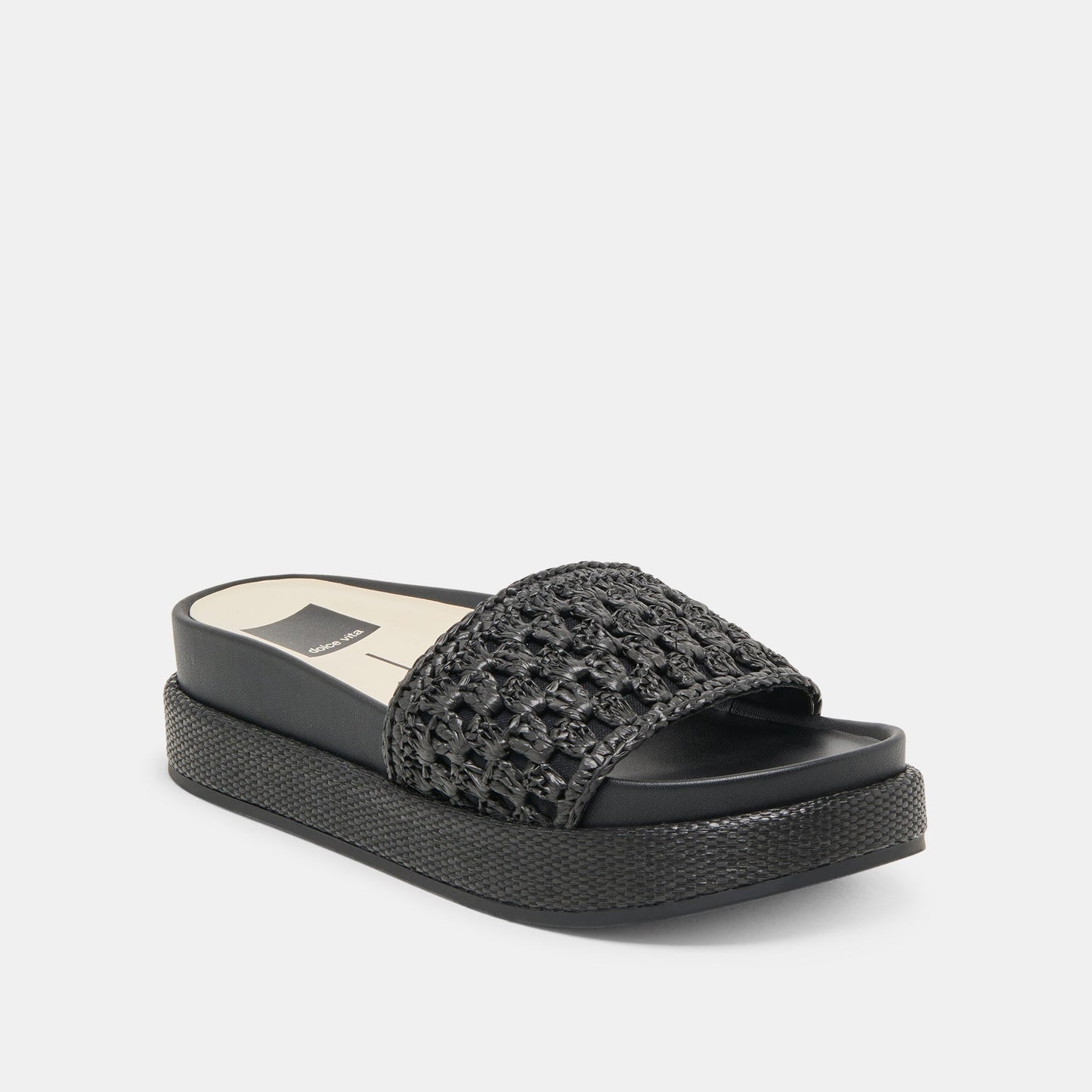 Dolce Vita SIDONA SANDALS ONYX RAFFIA
 – Dolce Vita