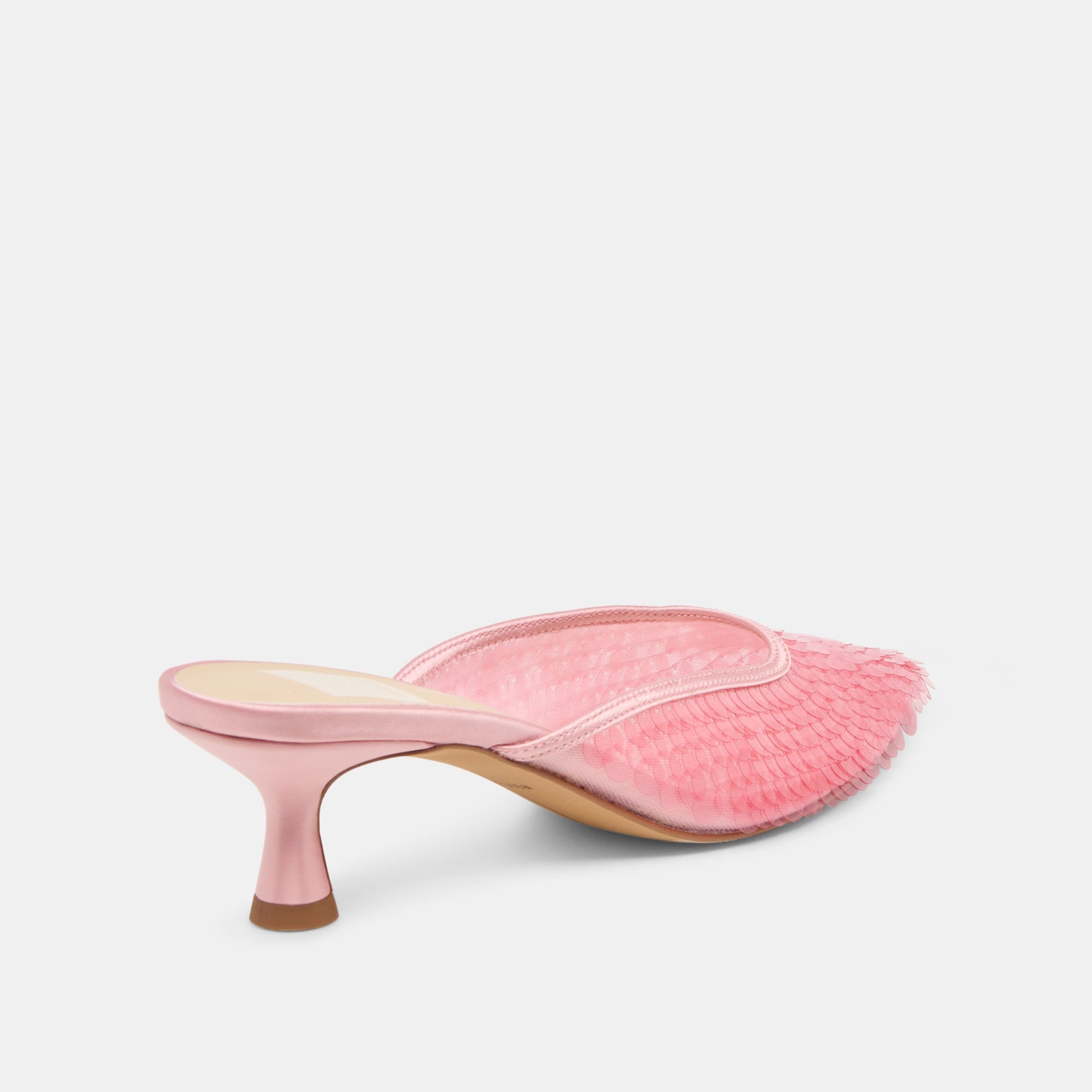 Dolce Vita Cleo Sequin Light Pink Sequin Heels