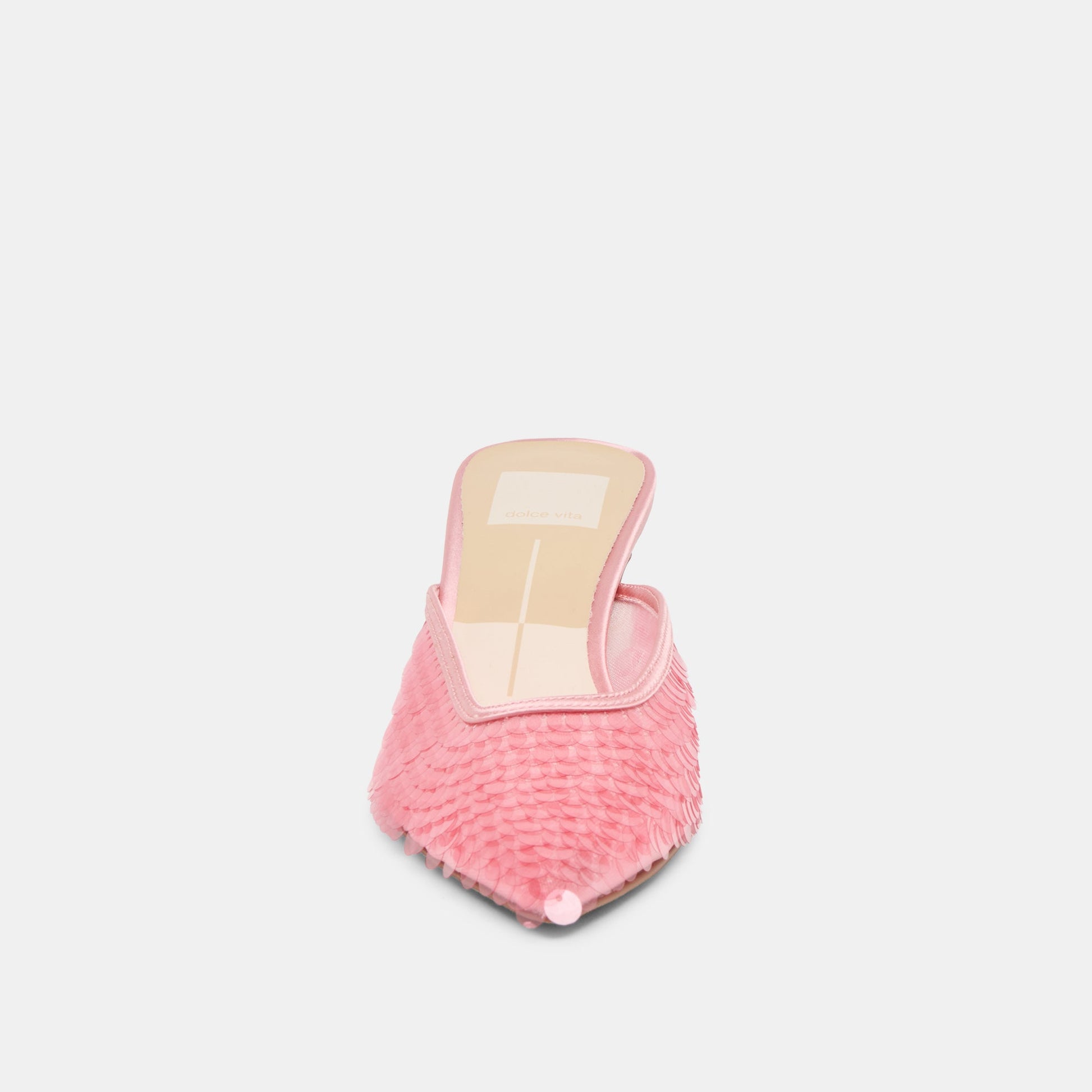 Dolce Vita Cleo Sequin Light Pink Sequin Heels