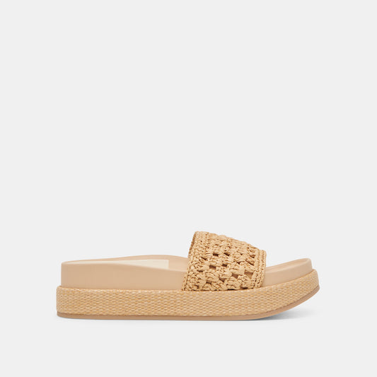 Dolce Vita SIDONA SANDALS LT NATURAL RAFFIA
 – Dolce Vita