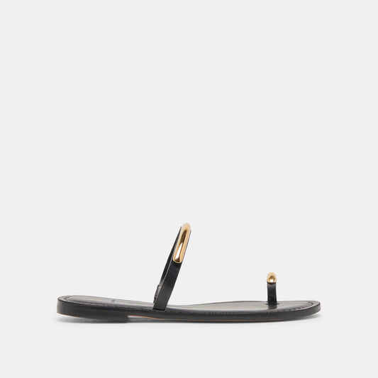 Dolce Vita WINK SANDALS BLACK LEATHER
 – Dolce Vita