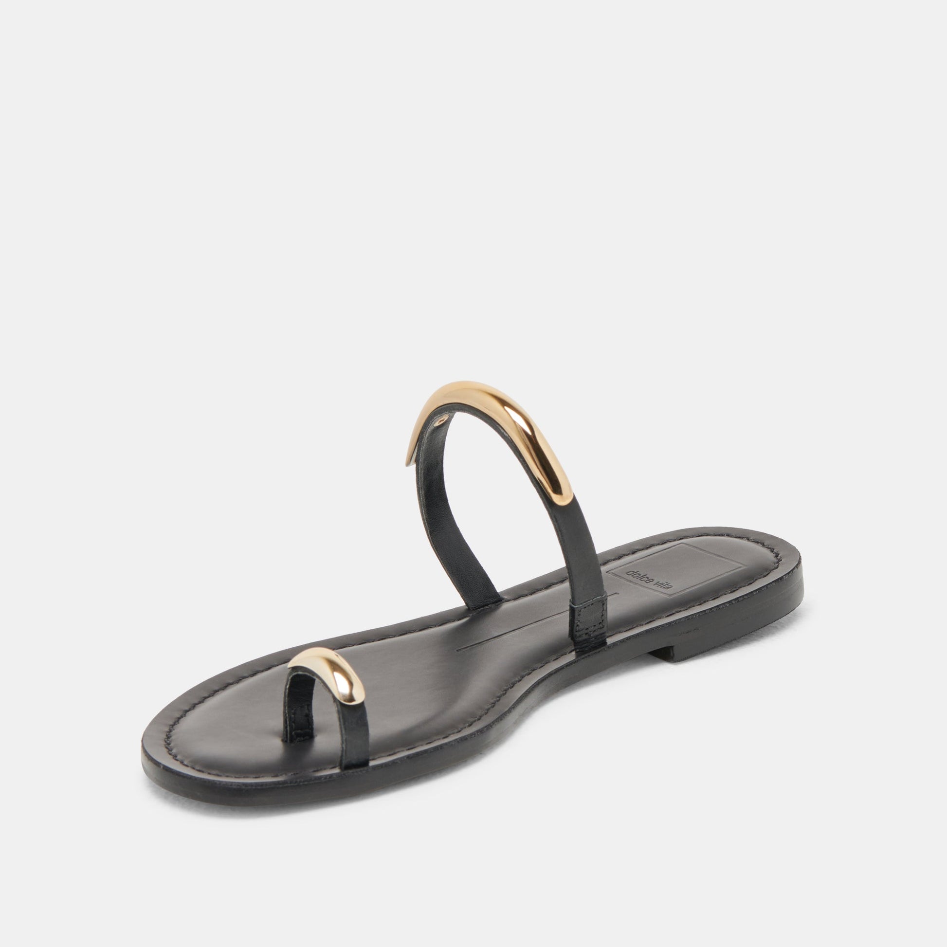 Dolce Vita WINK SANDALS BLACK LEATHER
 – Dolce Vita