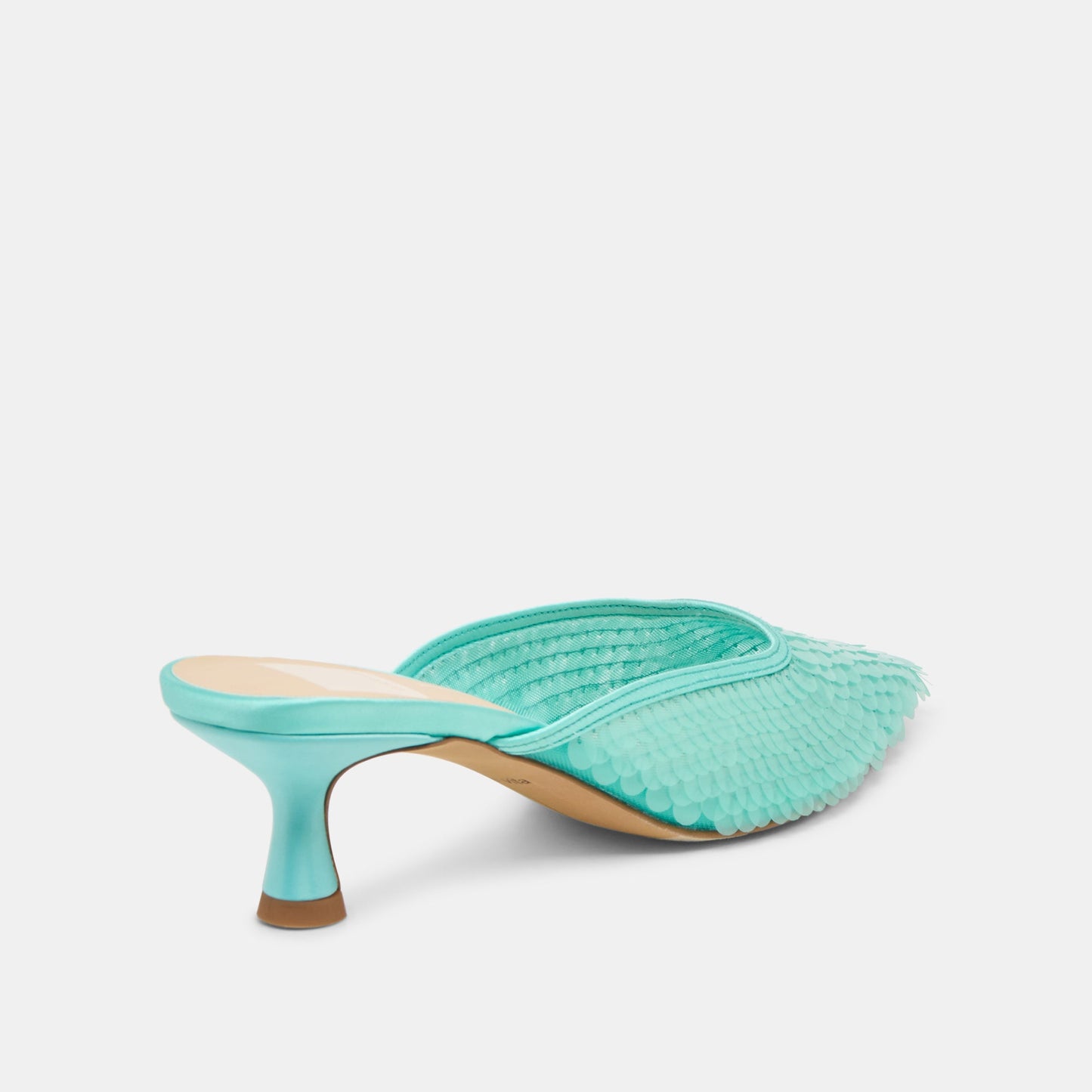 Dolce Vita Cleo Sequin Aqua Sequin Heels