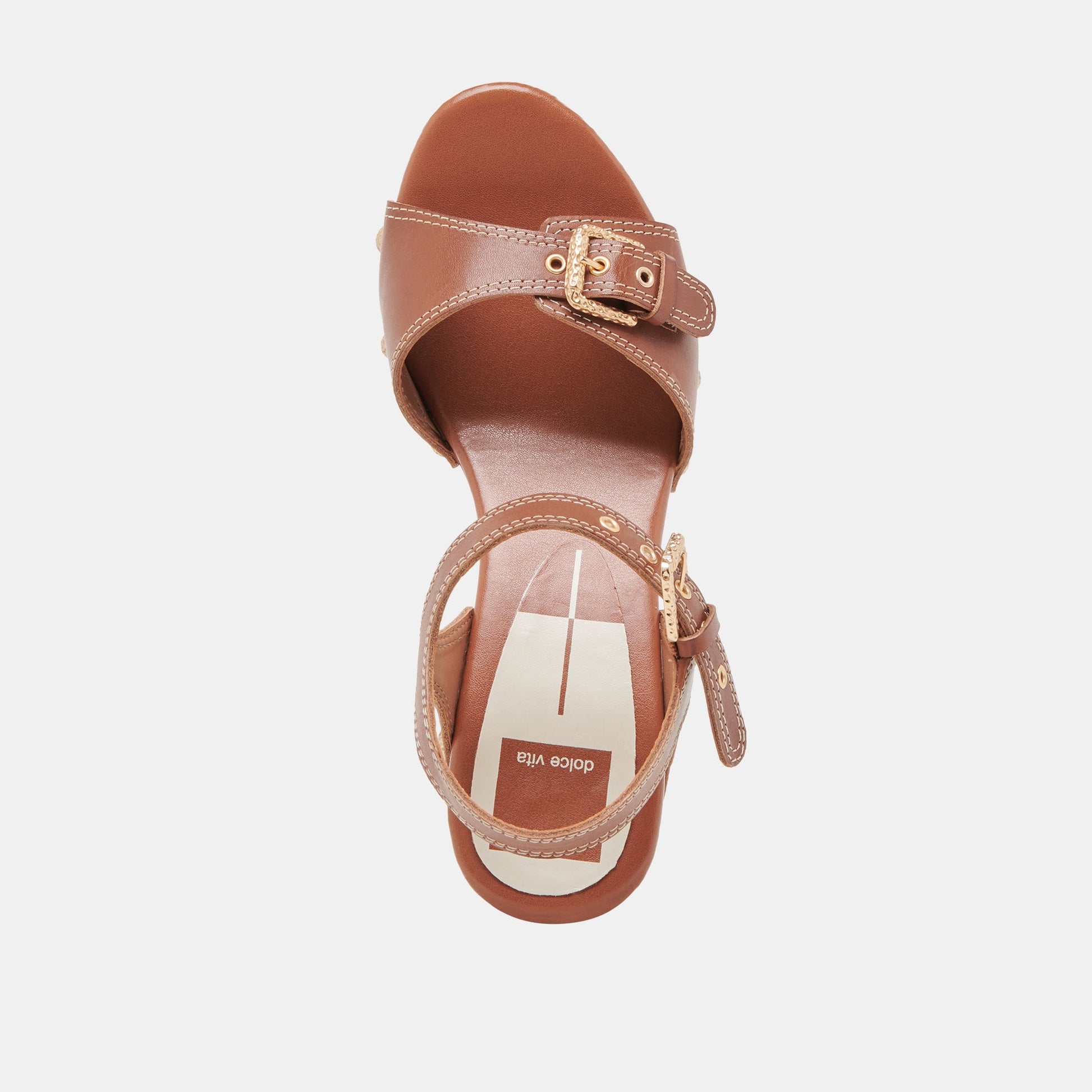 Dolce Vita YANDY HEELS COGNAC LEATHER
 – Dolce Vita