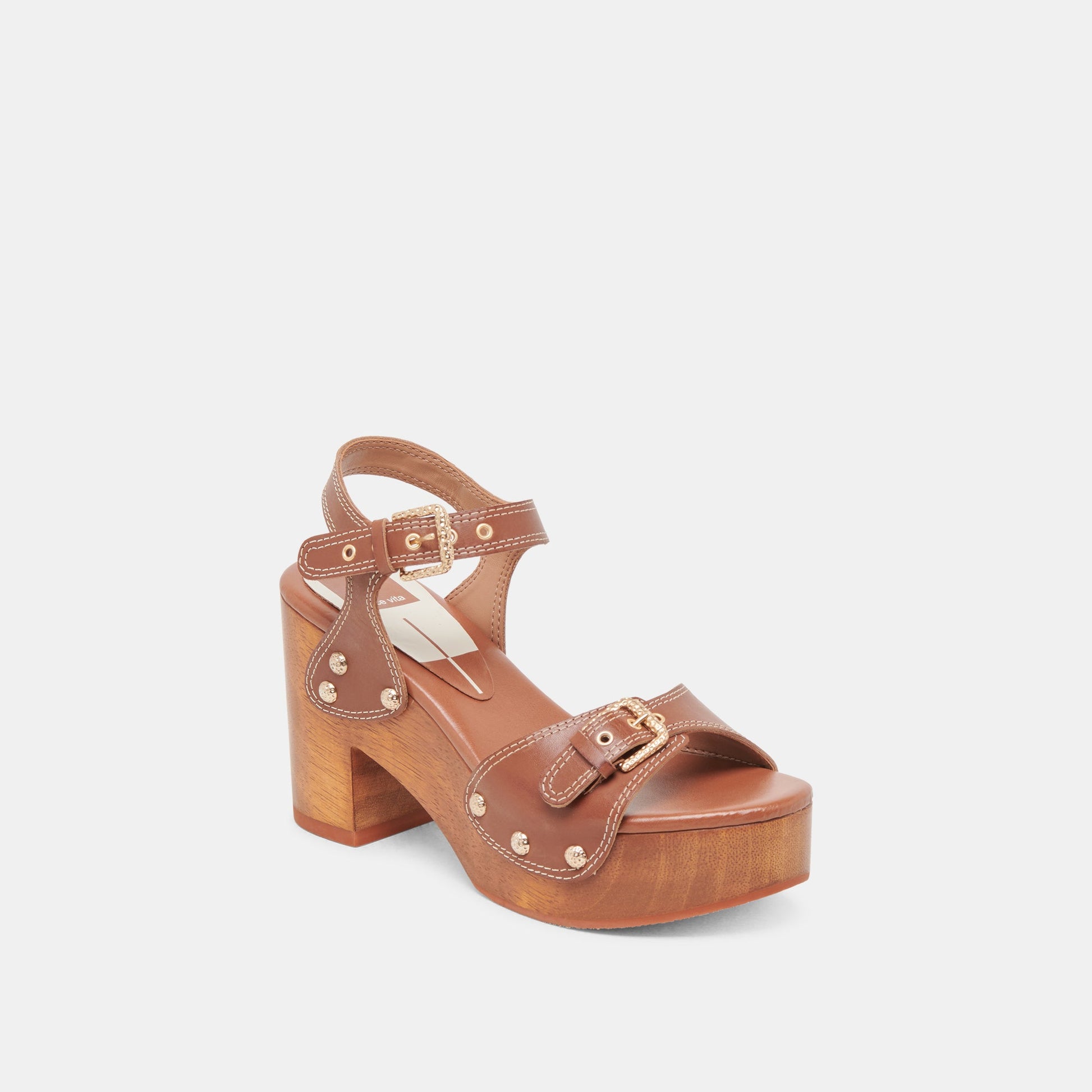Dolce Vita YANDY HEELS COGNAC LEATHER
 – Dolce Vita