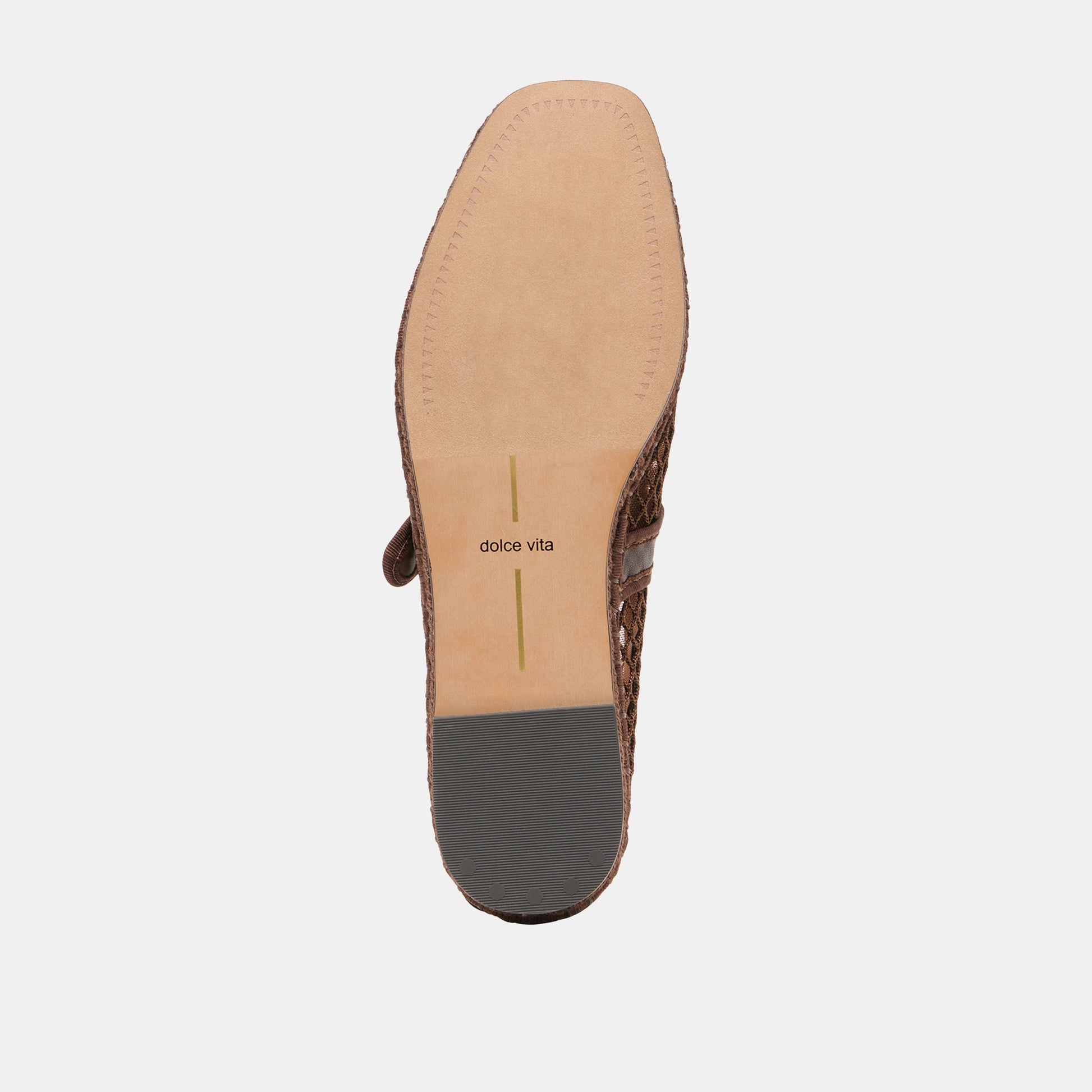 Dolce Vita Milie Chocolate Woven Mesh Flats