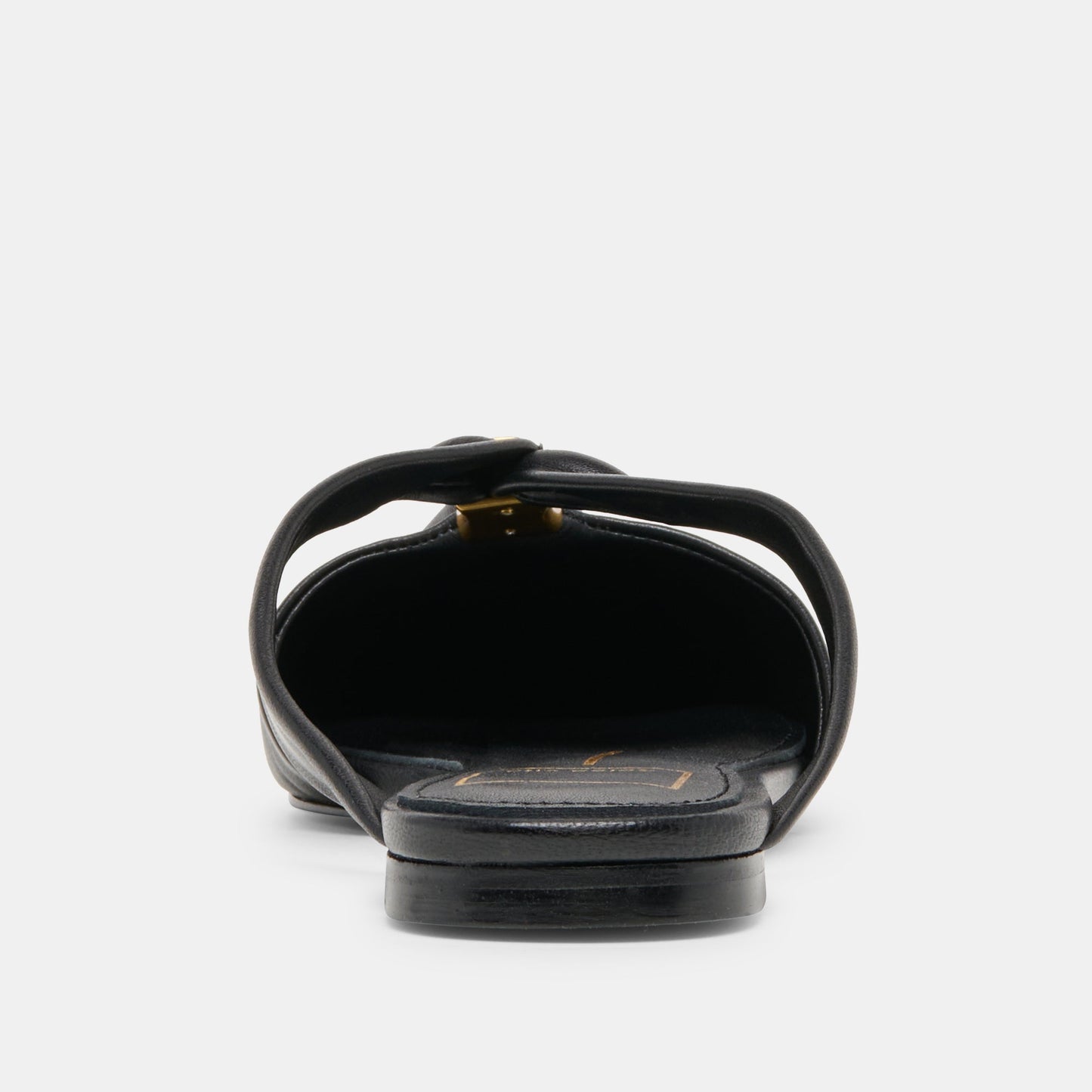 Dolce Vita Franey Black Leather Flats