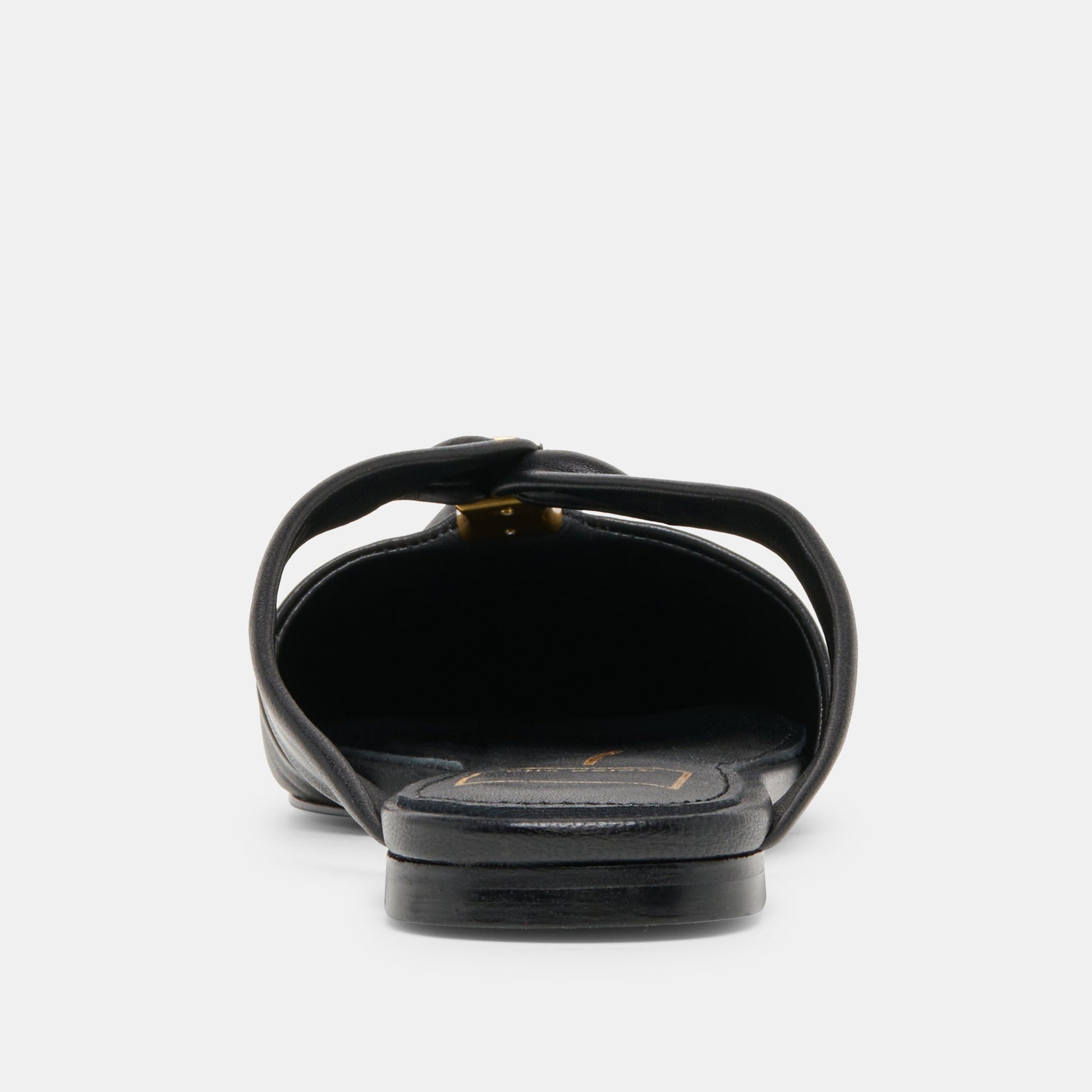 Dolce Vita Franey Black Leather Flats