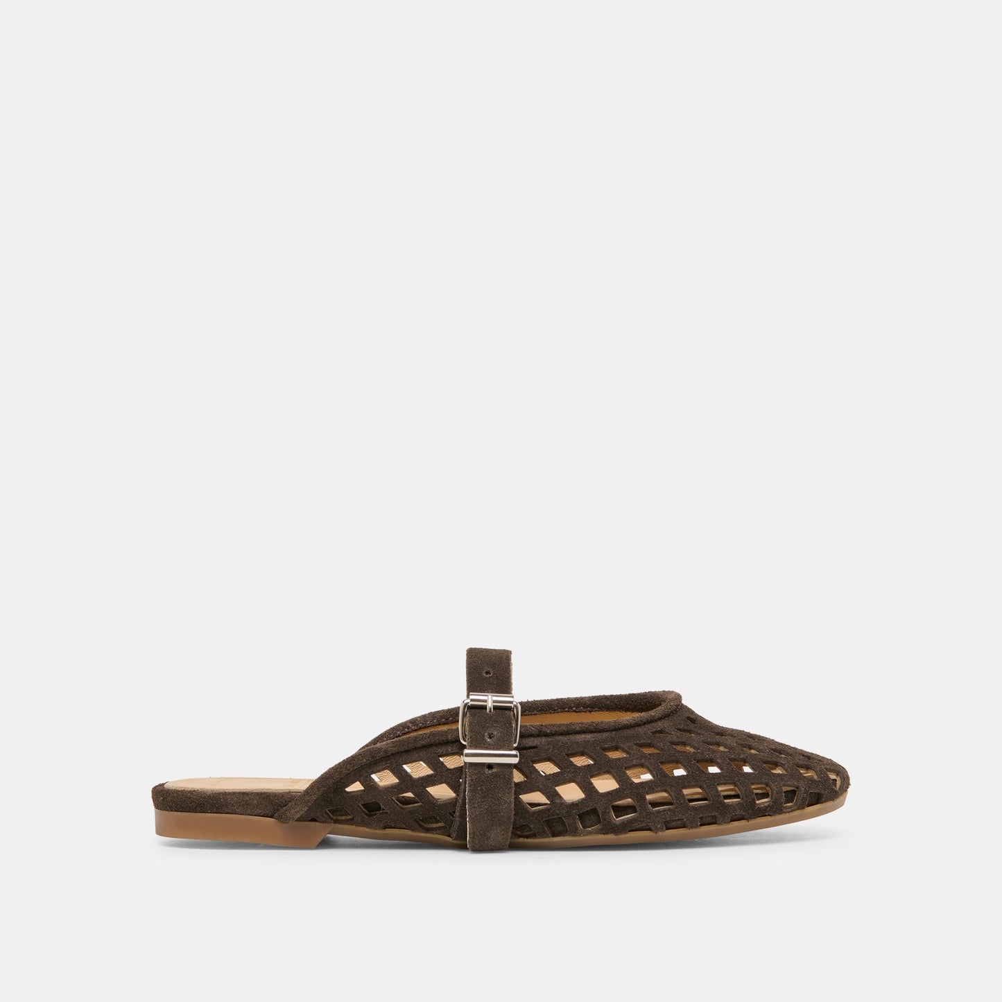 Dolce Vita Mirian Dk Brown Suede Flats