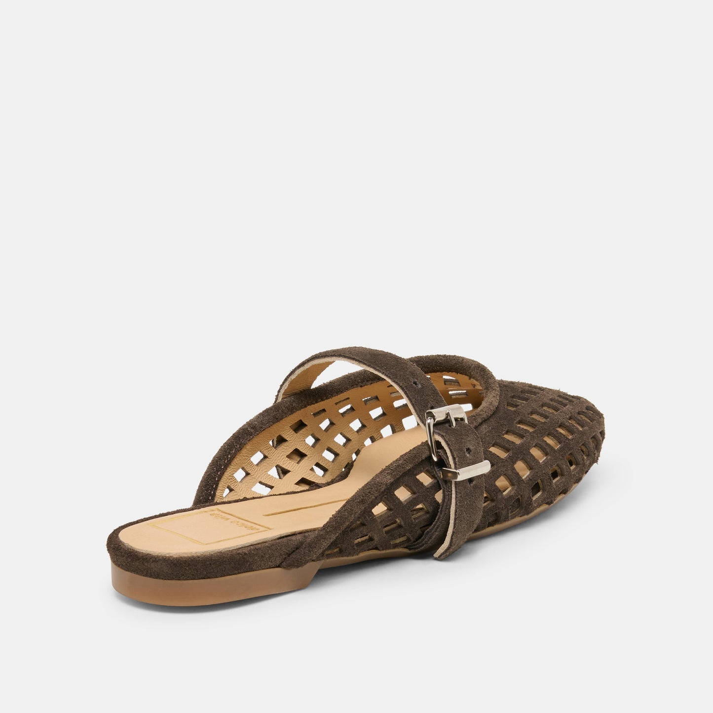Dolce Vita Mirian Dk Brown Suede Flats