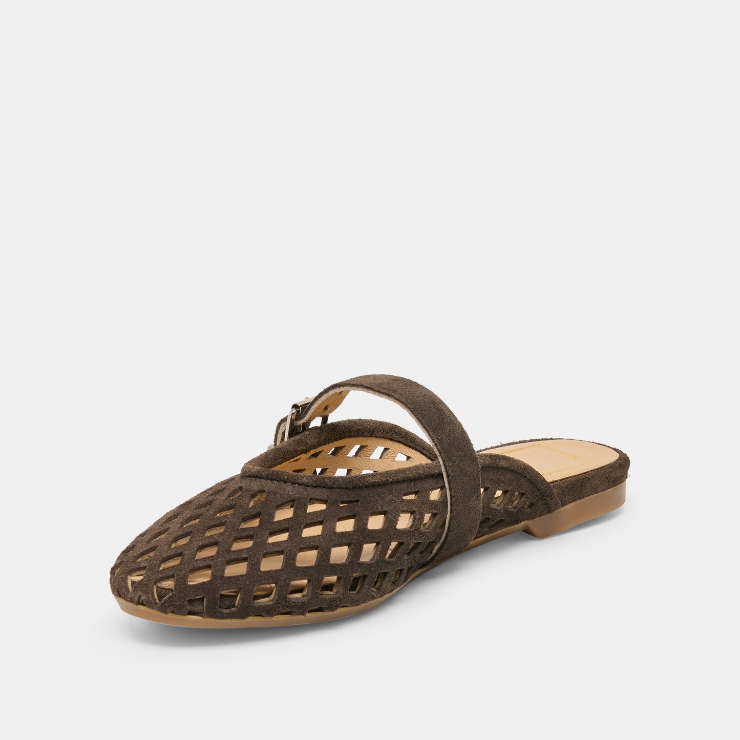Dolce Vita Mirian Dk Brown Suede Flats