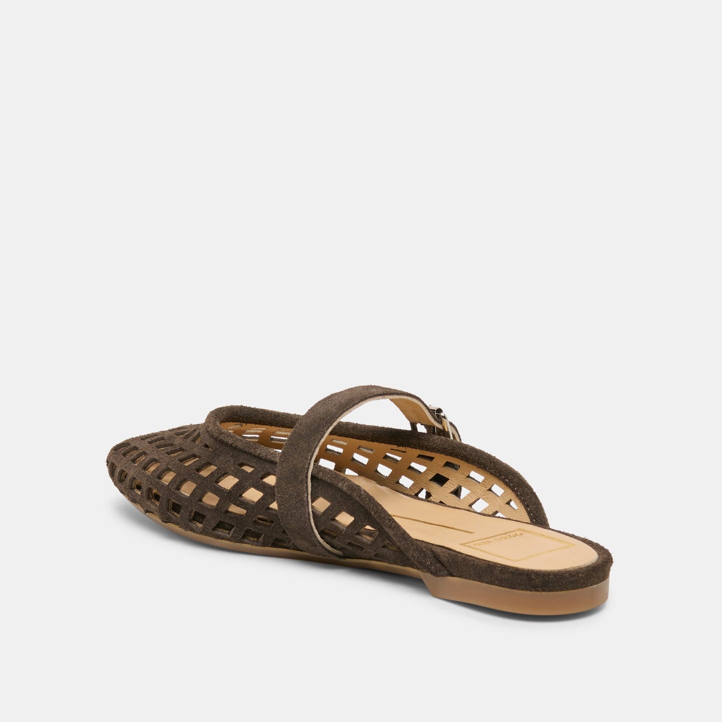 Dolce Vita Mirian Dk Brown Suede Flats