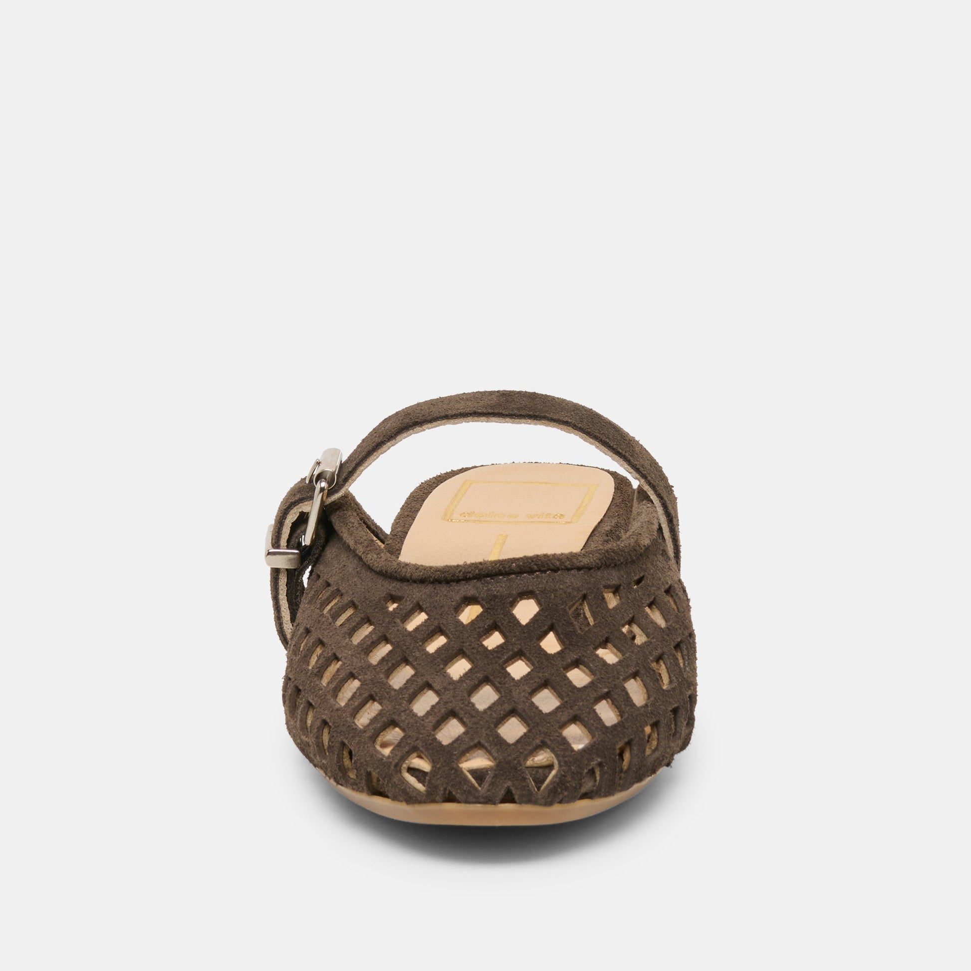 Dolce Vita Mirian Dk Brown Suede Flats