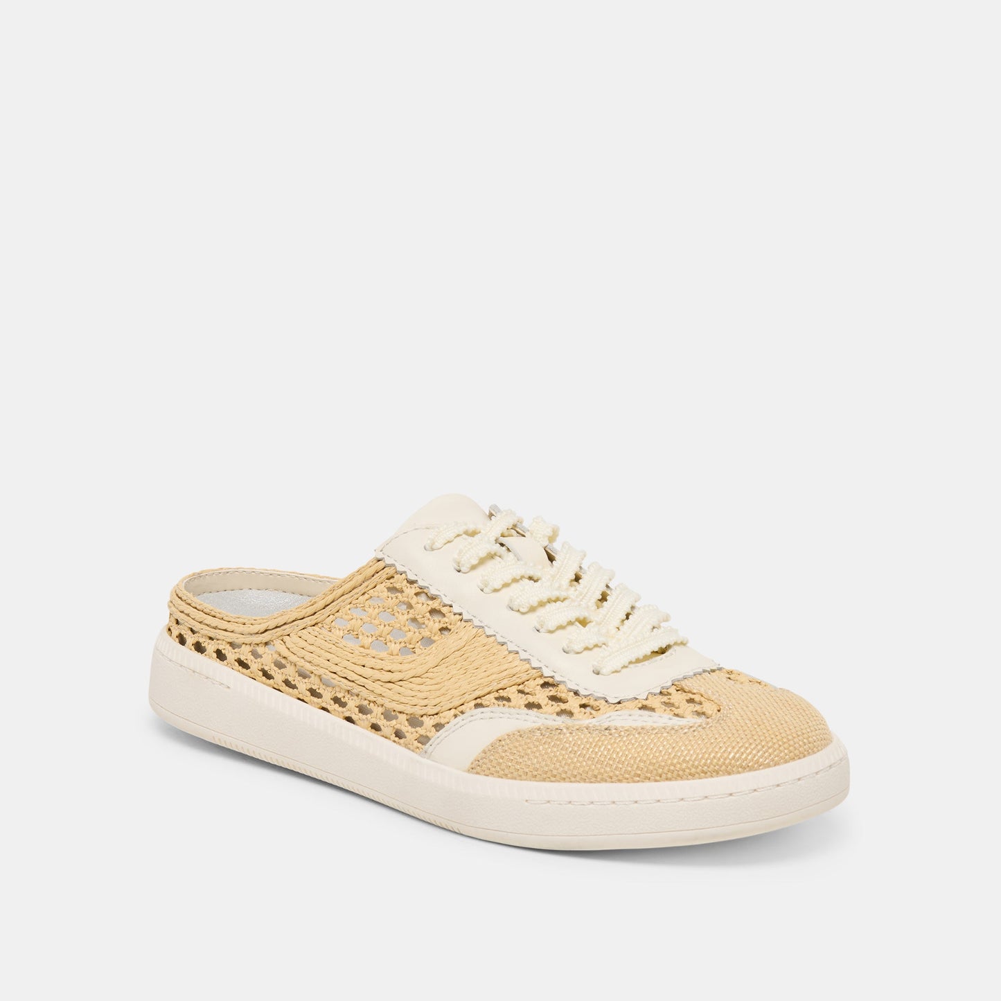 Dolce Vita NOTICE SLIDE WOVEN SNEAKERS LT NATURAL WOVEN RAFFIA
 – Dolce Vita