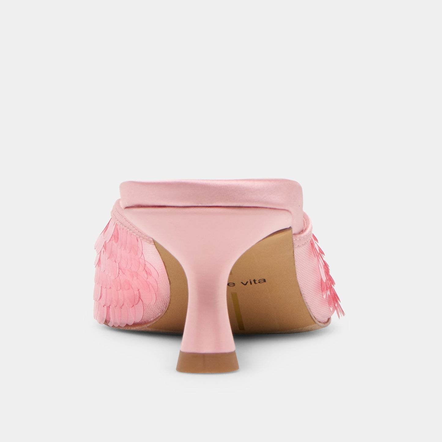 Dolce Vita Cleo Sequin Light Pink Sequin Heels