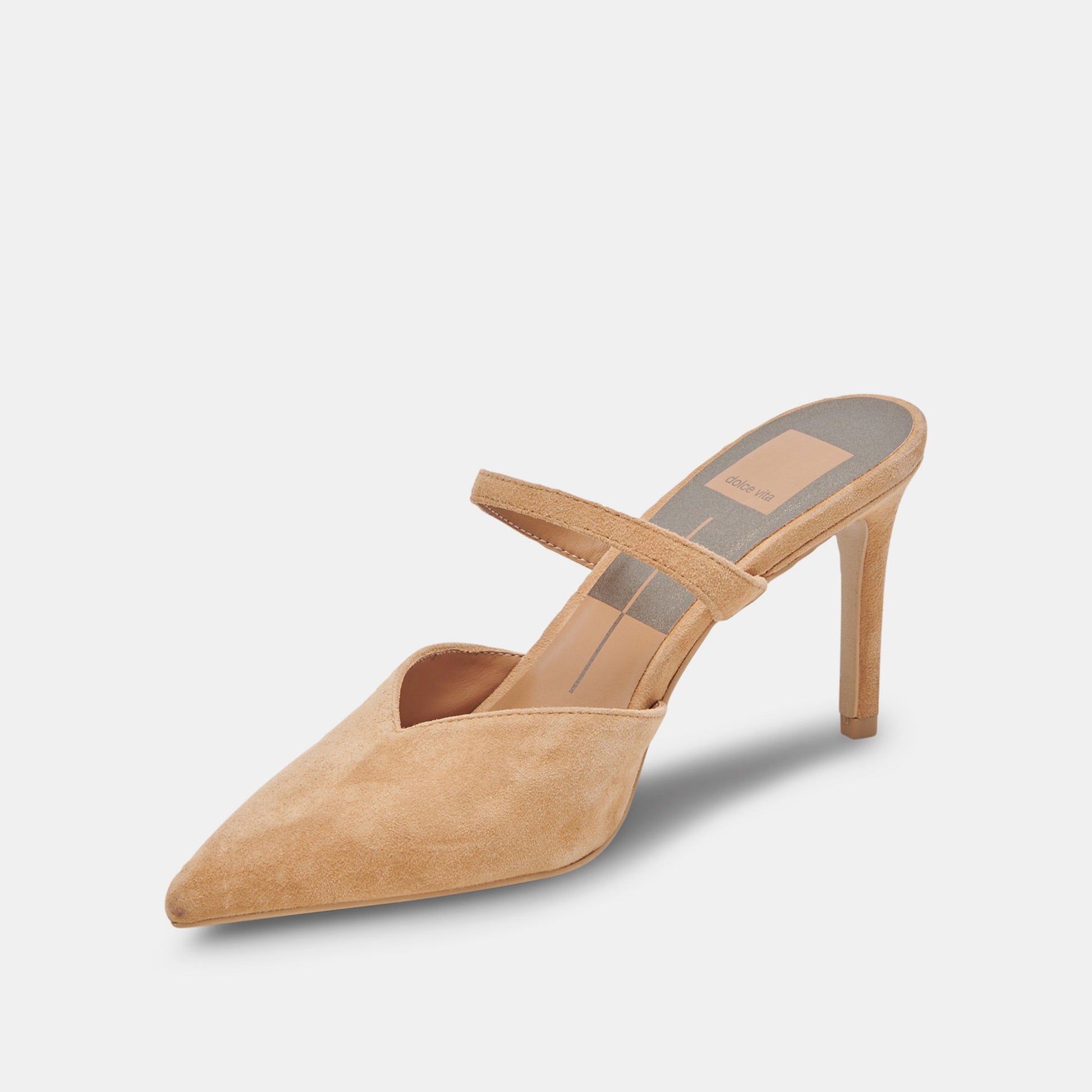 Dolce Vita KANIKA WIDE HEELS TAN SUEDE
 – Dolce Vita