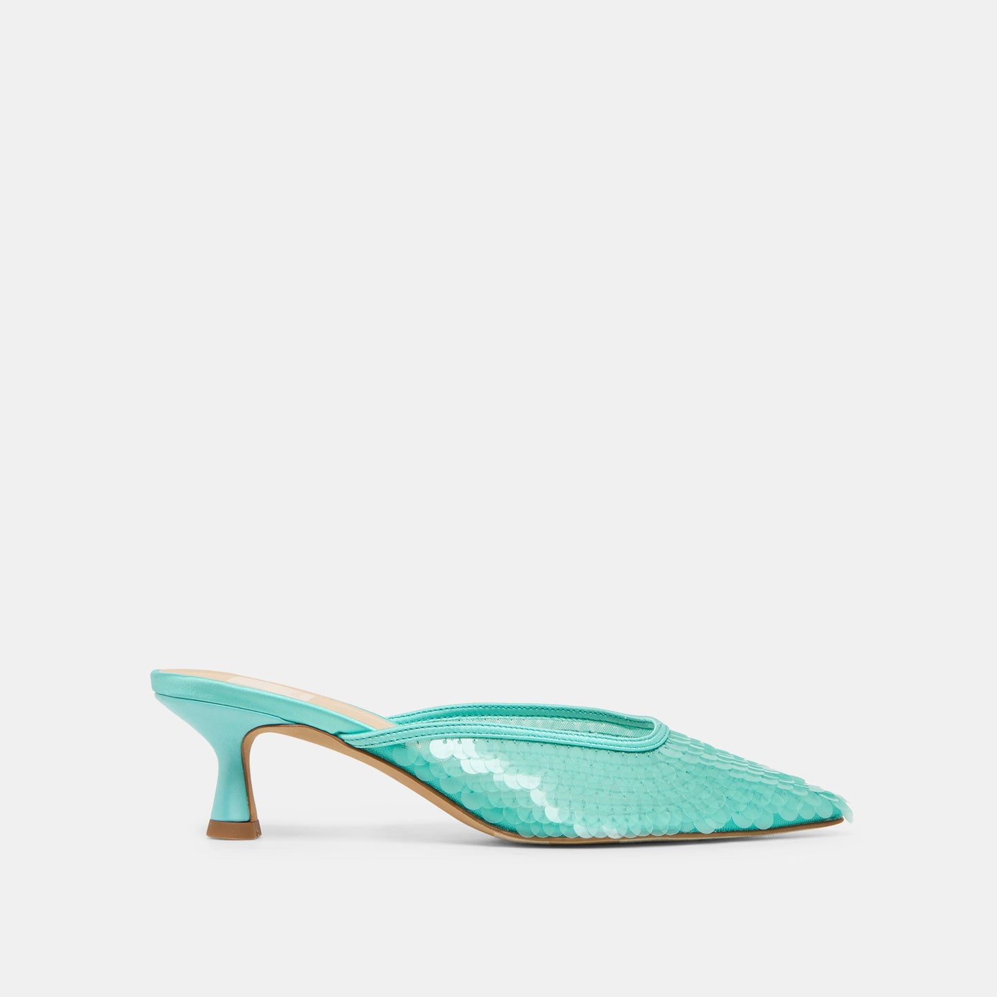 Dolce Vita Cleo Sequin Aqua Sequin Heels