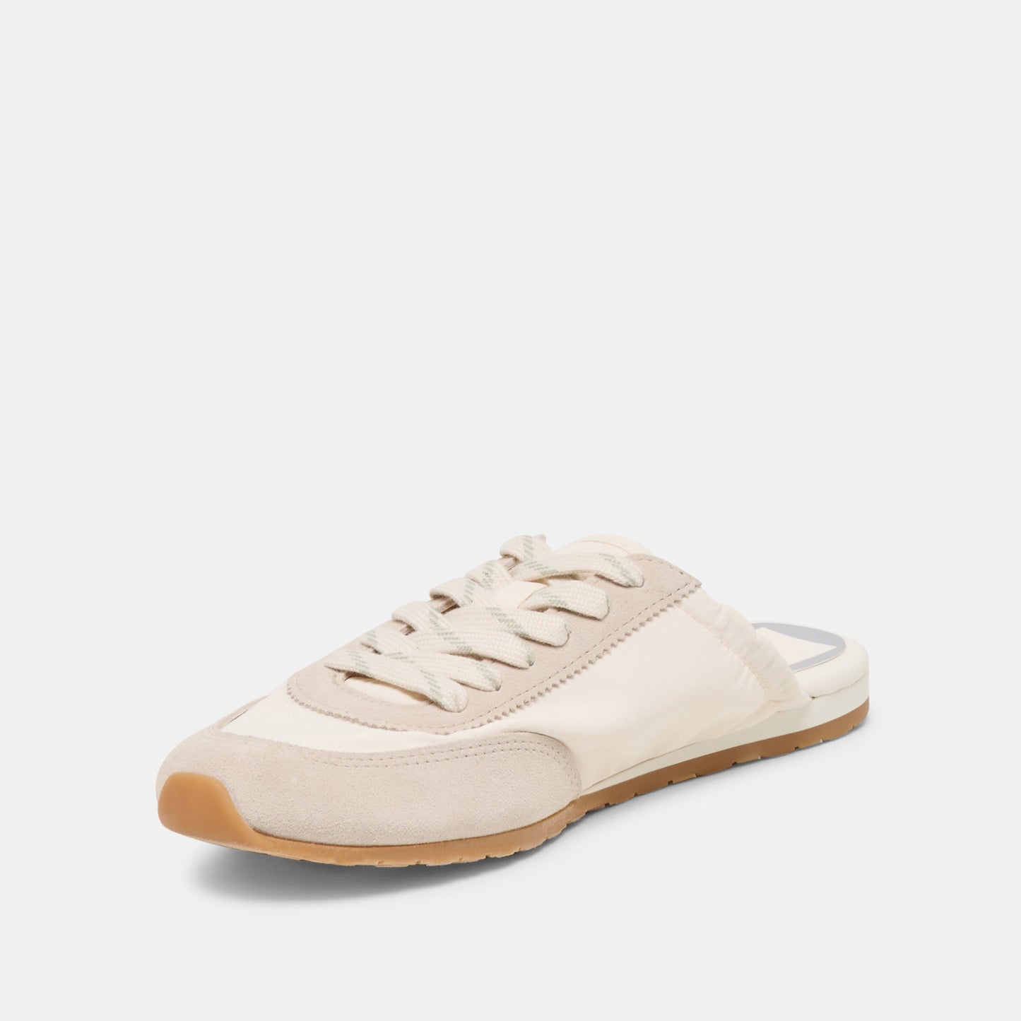 Dolce Vita Daris White Nylon Sneakers